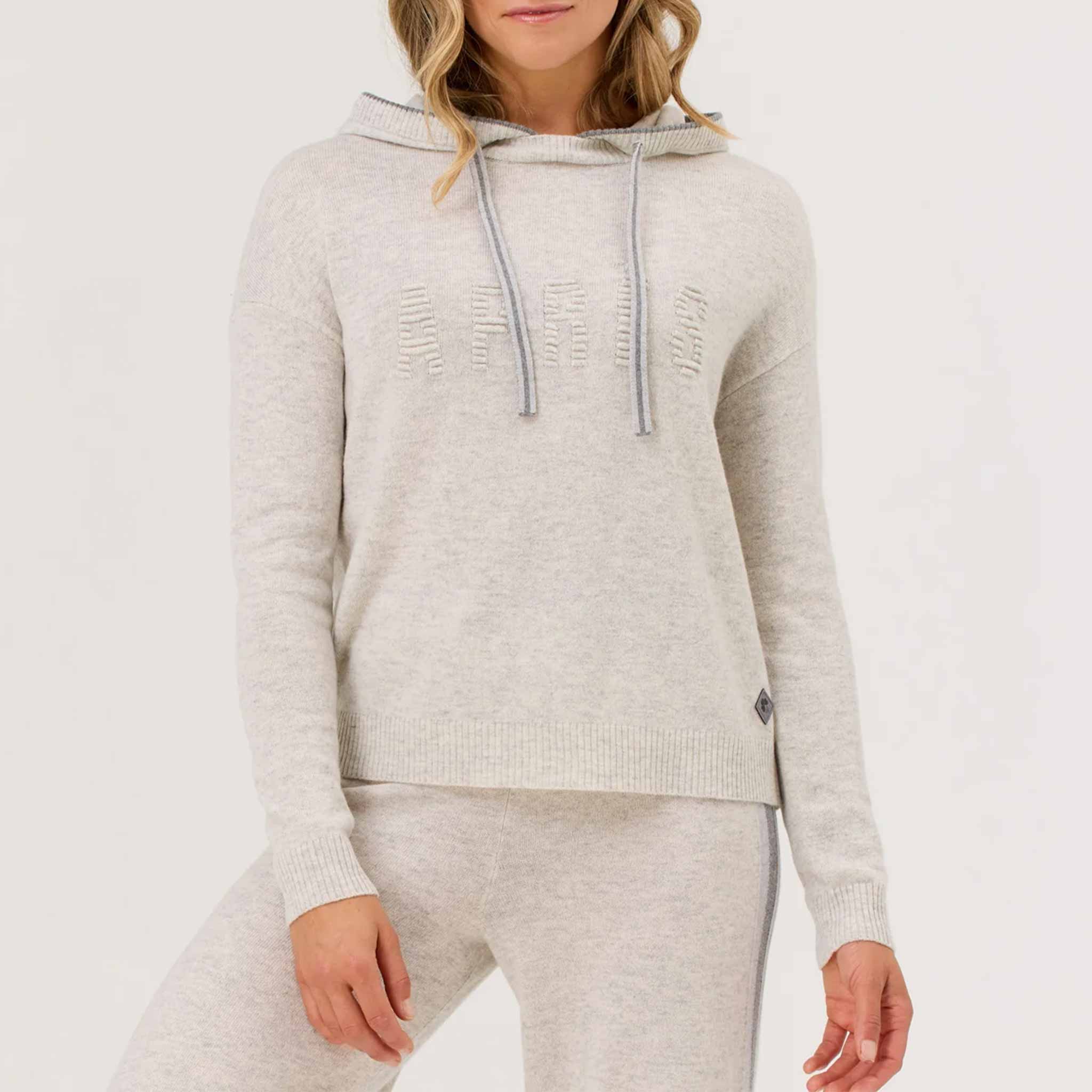 Apres Hooded Sweater in Off White