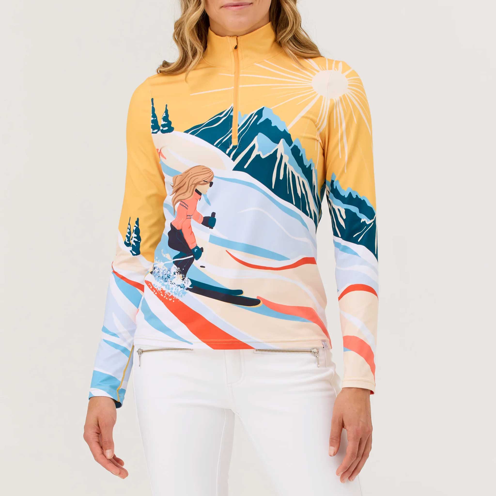 Downhill Sunshine Quarter Zip