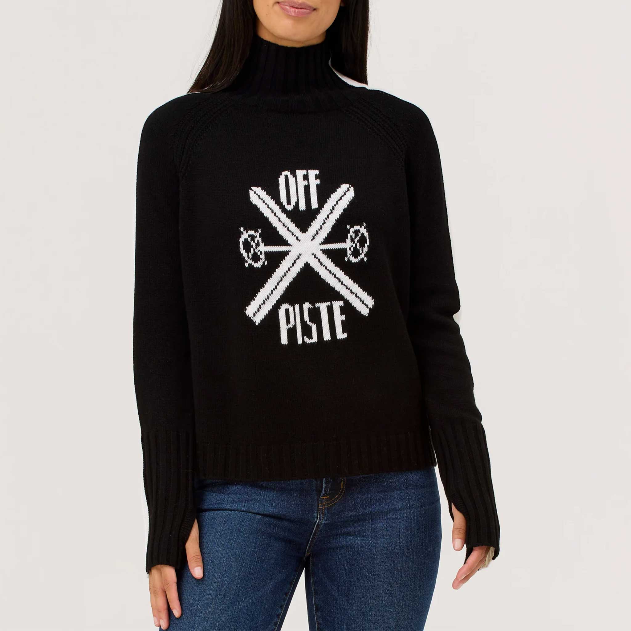 Off Piste Sweater in Black