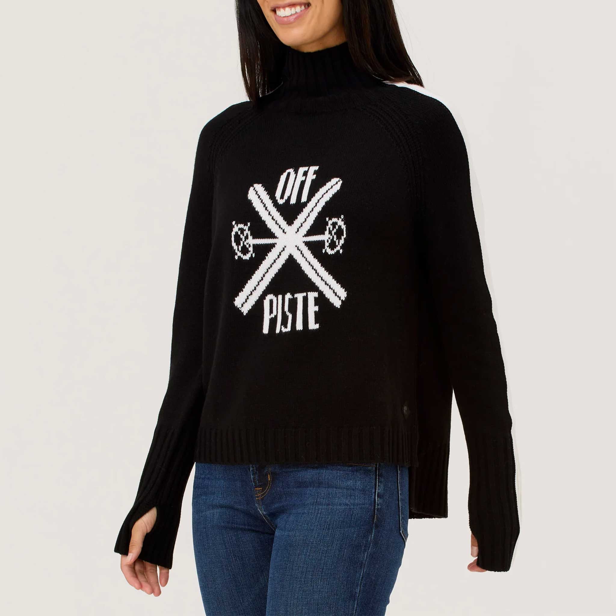 Off Piste Sweater in Black