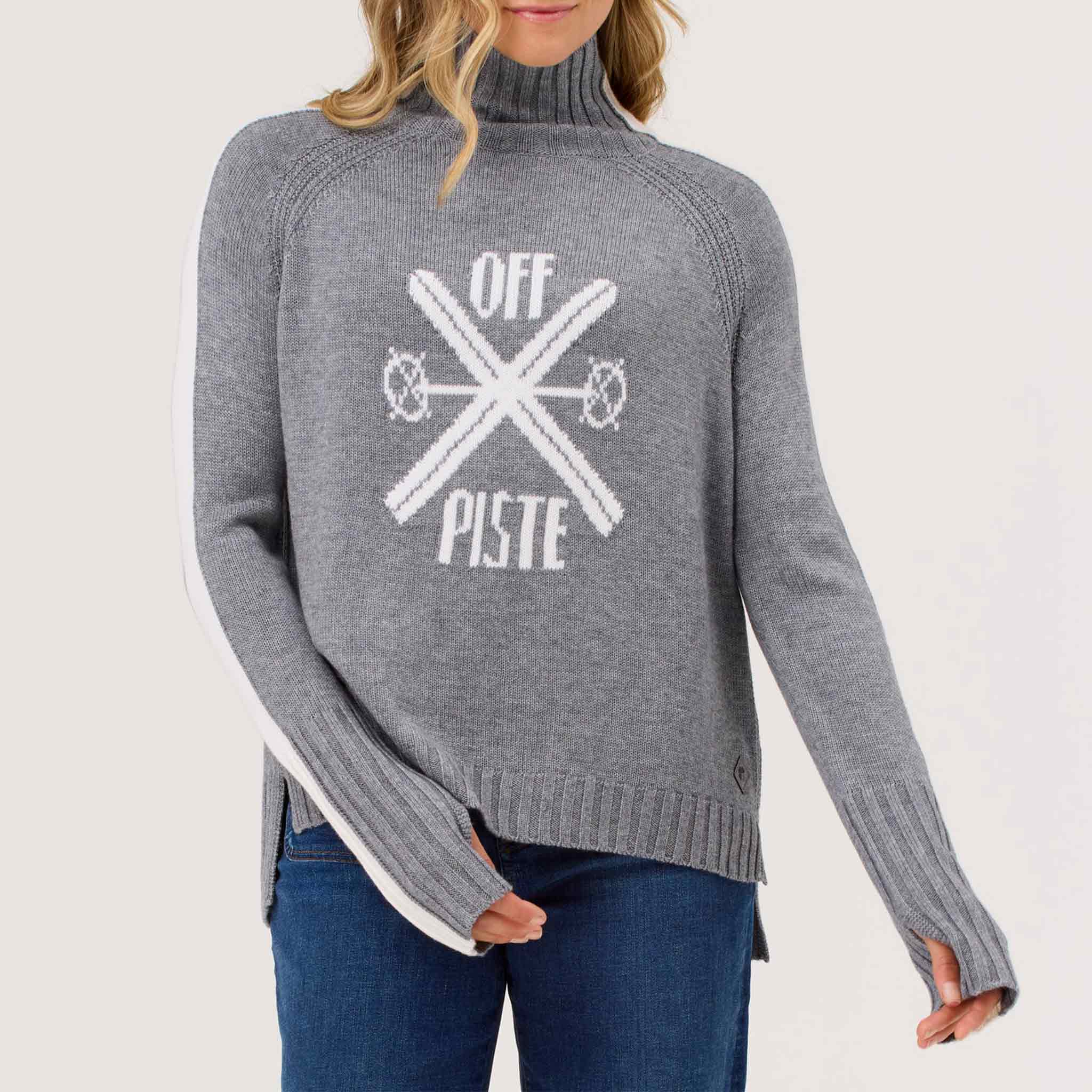 Off Piste Sweater in Grey