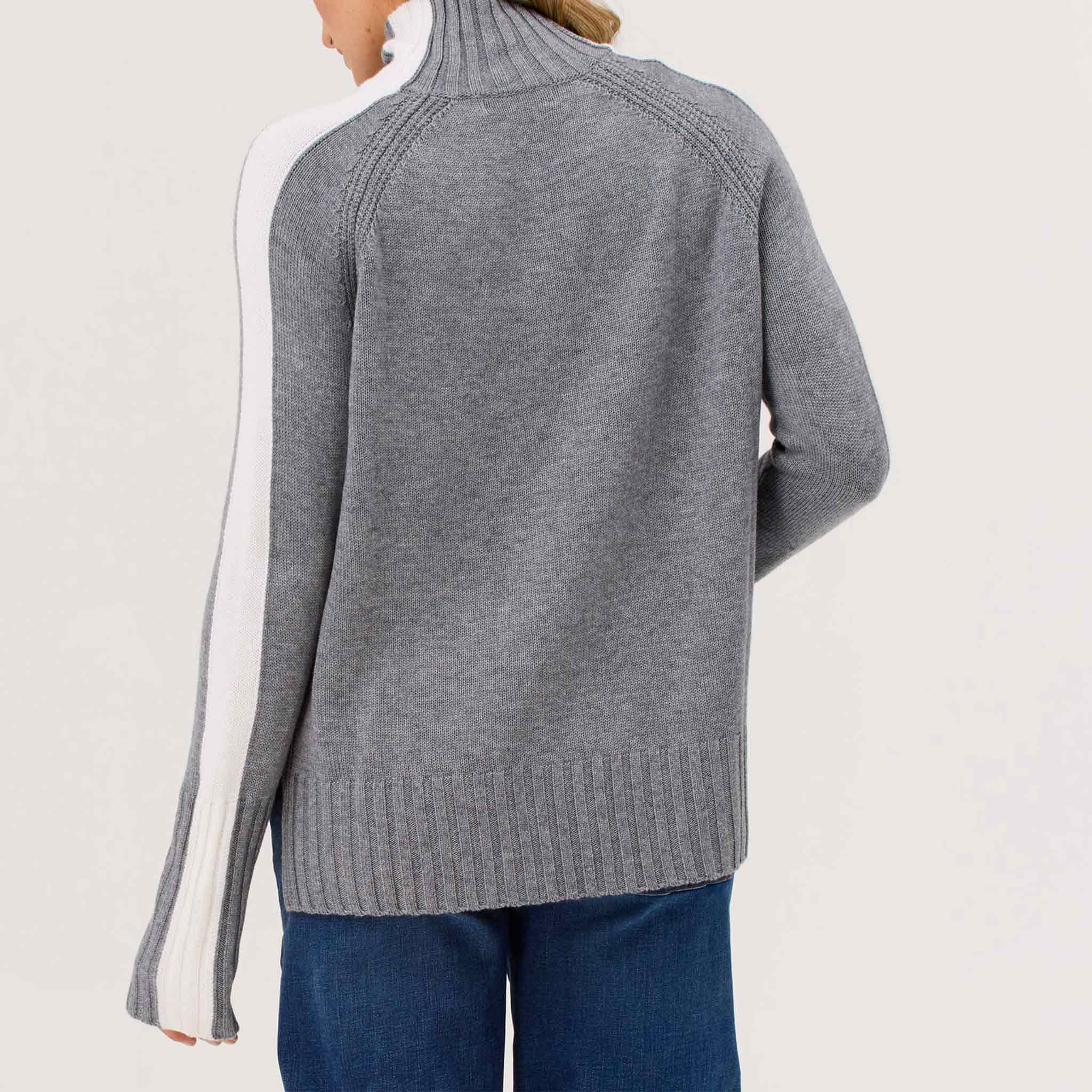 Off Piste Sweater in Grey