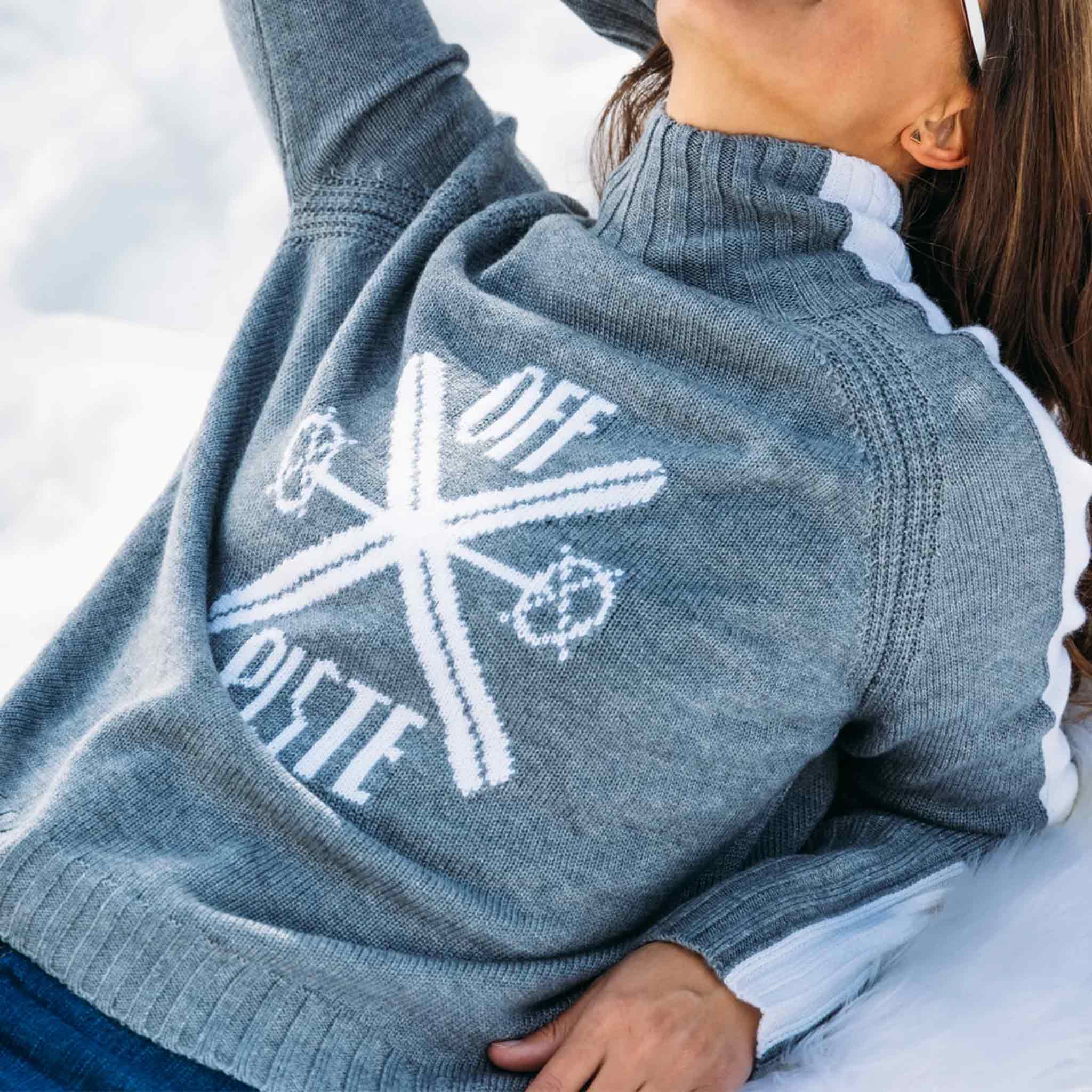 Off Piste Sweater in Grey