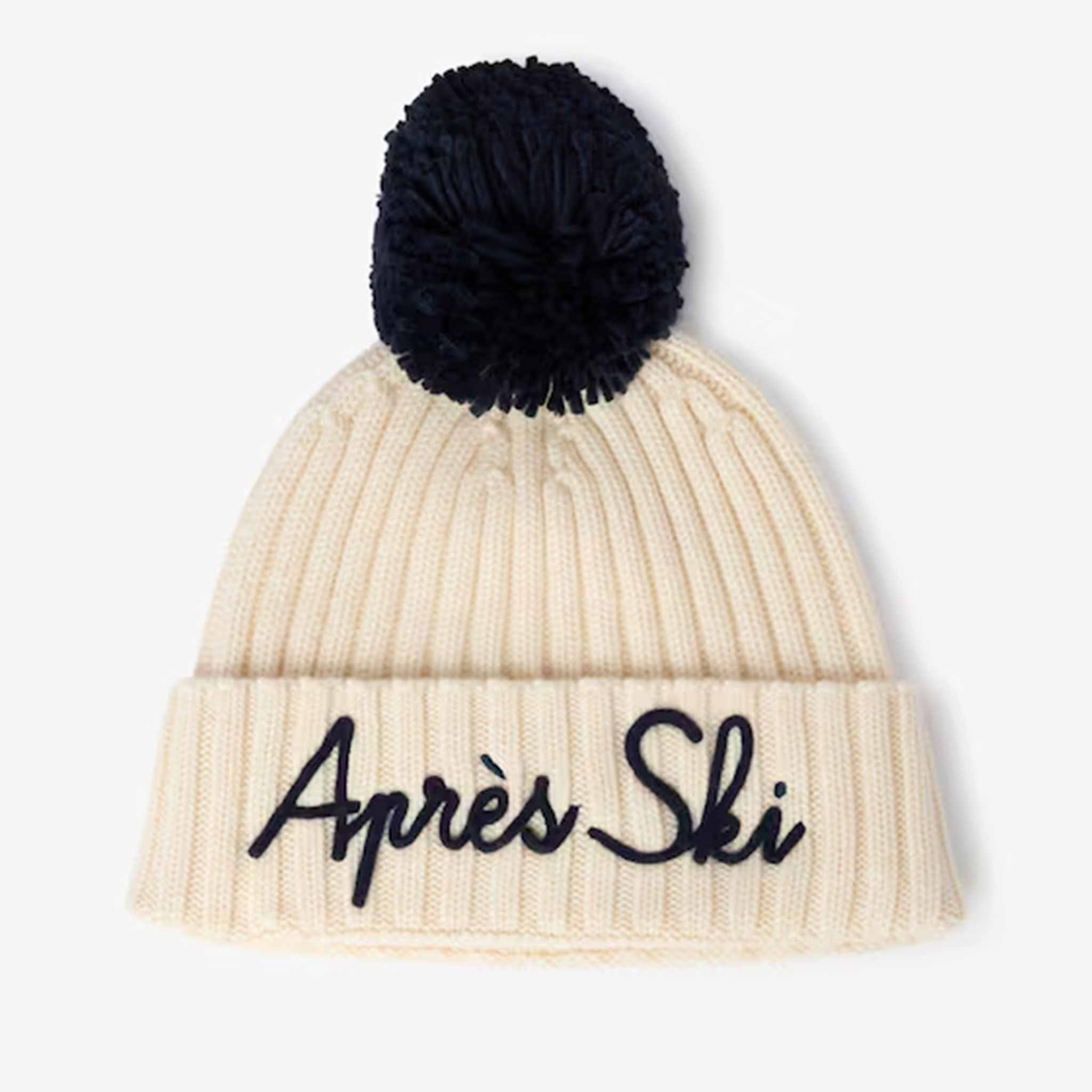 Apres Pompon in White