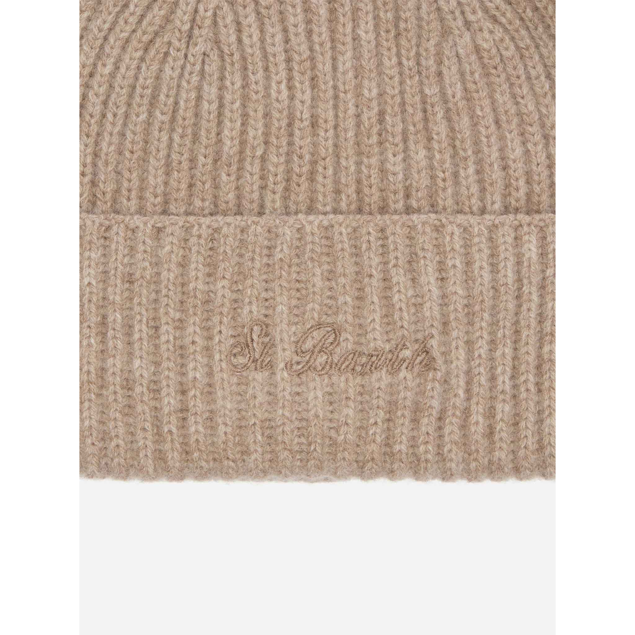 Wool Beanie in Camel