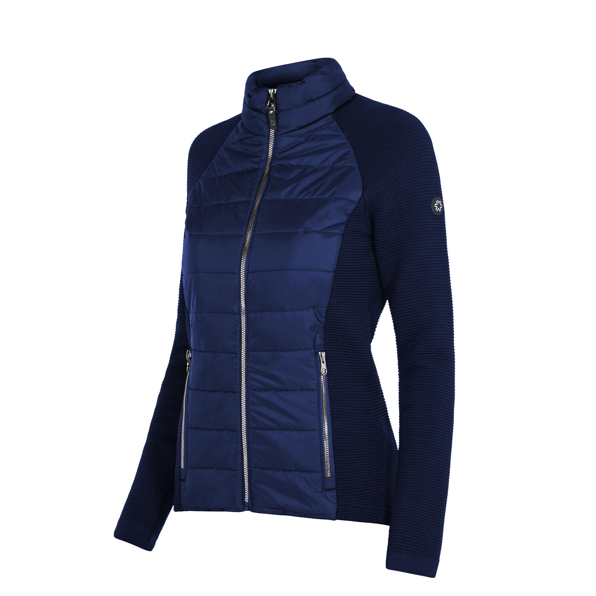 Aitana Padded Full Zip in Navy