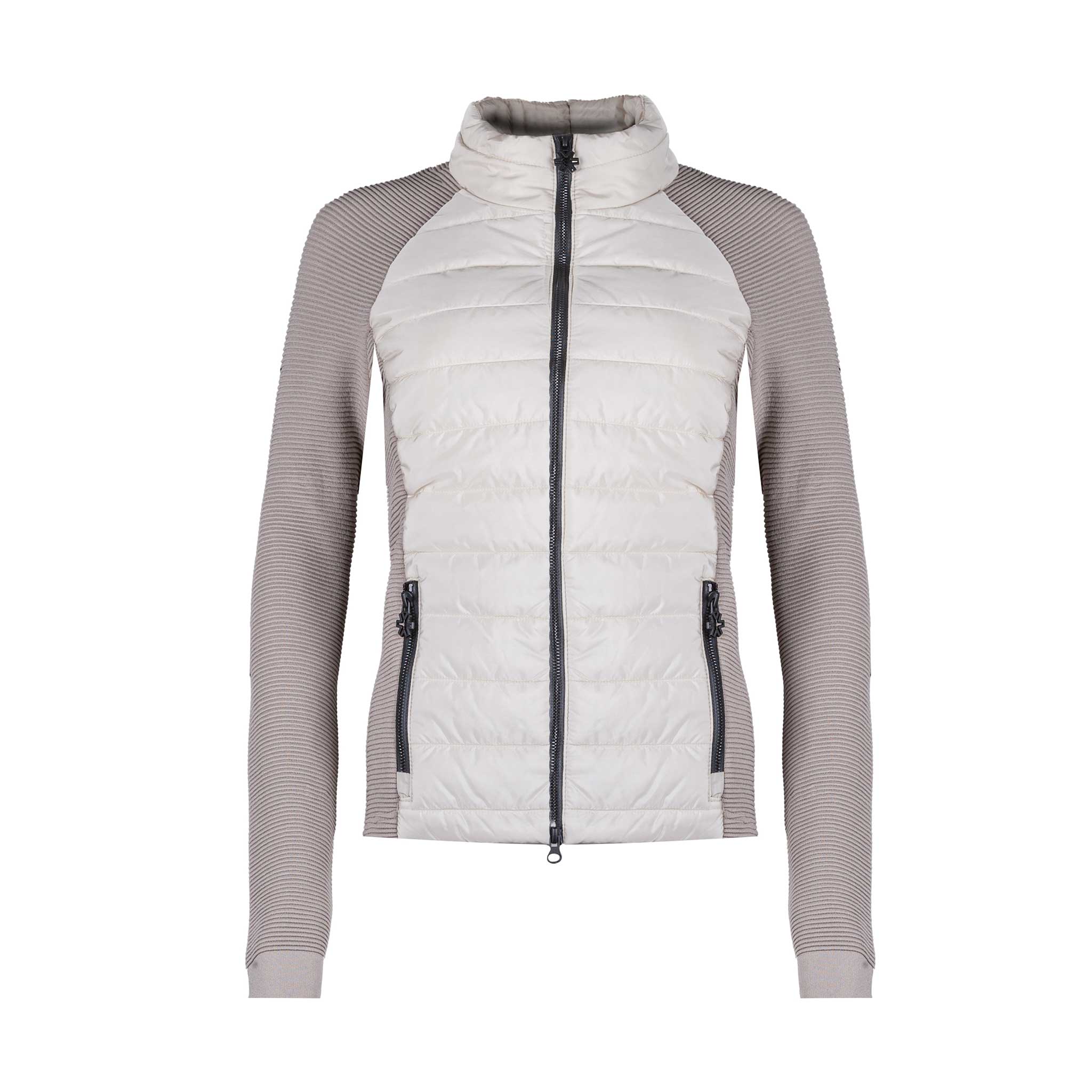 Aitana Padded Full Zip in Stone