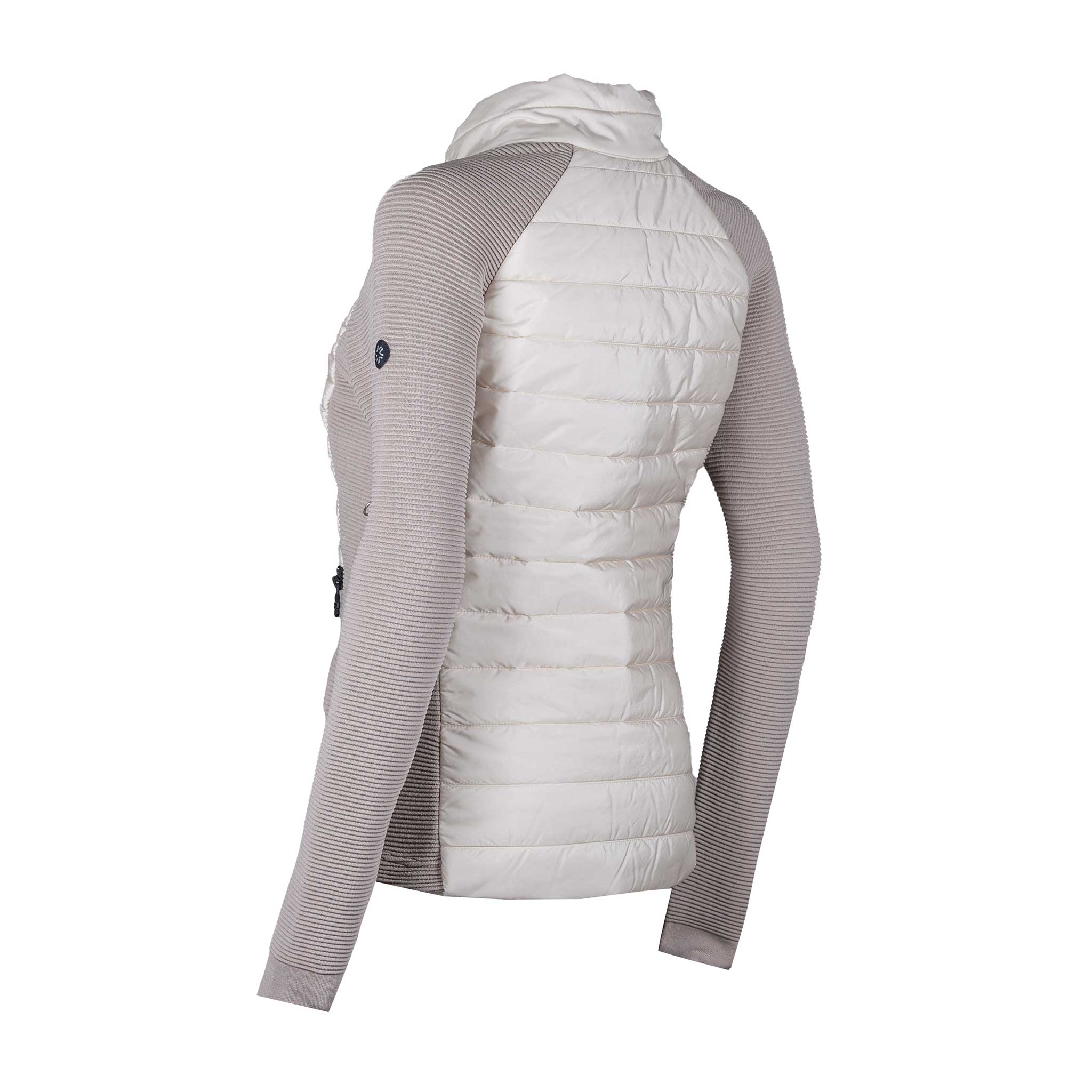 Aitana Padded Full Zip in Stone