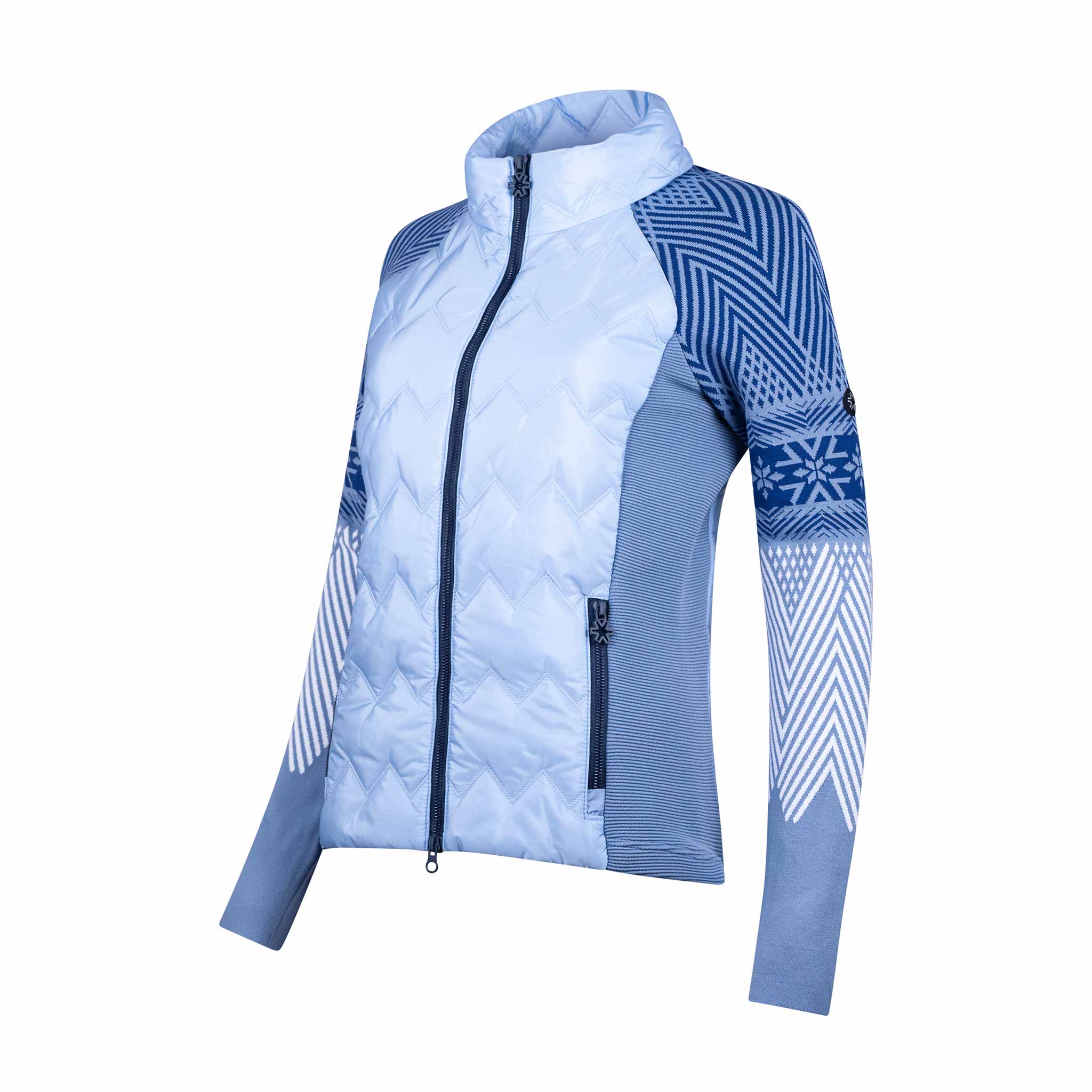 Alta Badia Full Zup in Ice/White