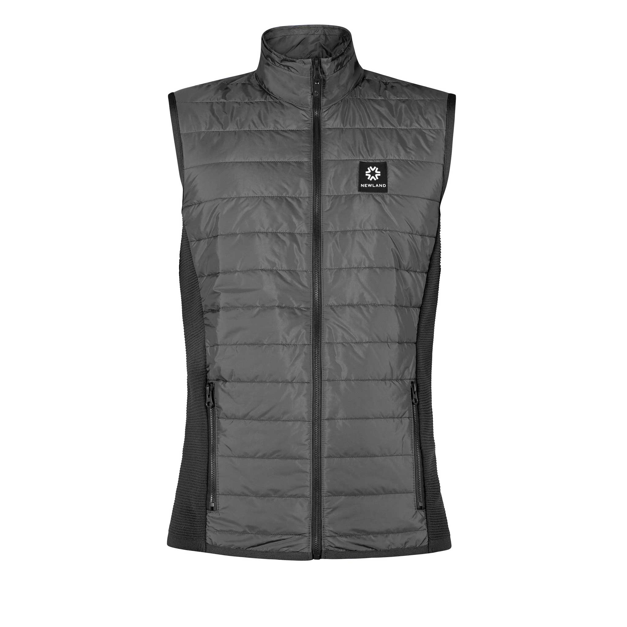 Parthenon Primaloft Padded Gilet in Dark Grey