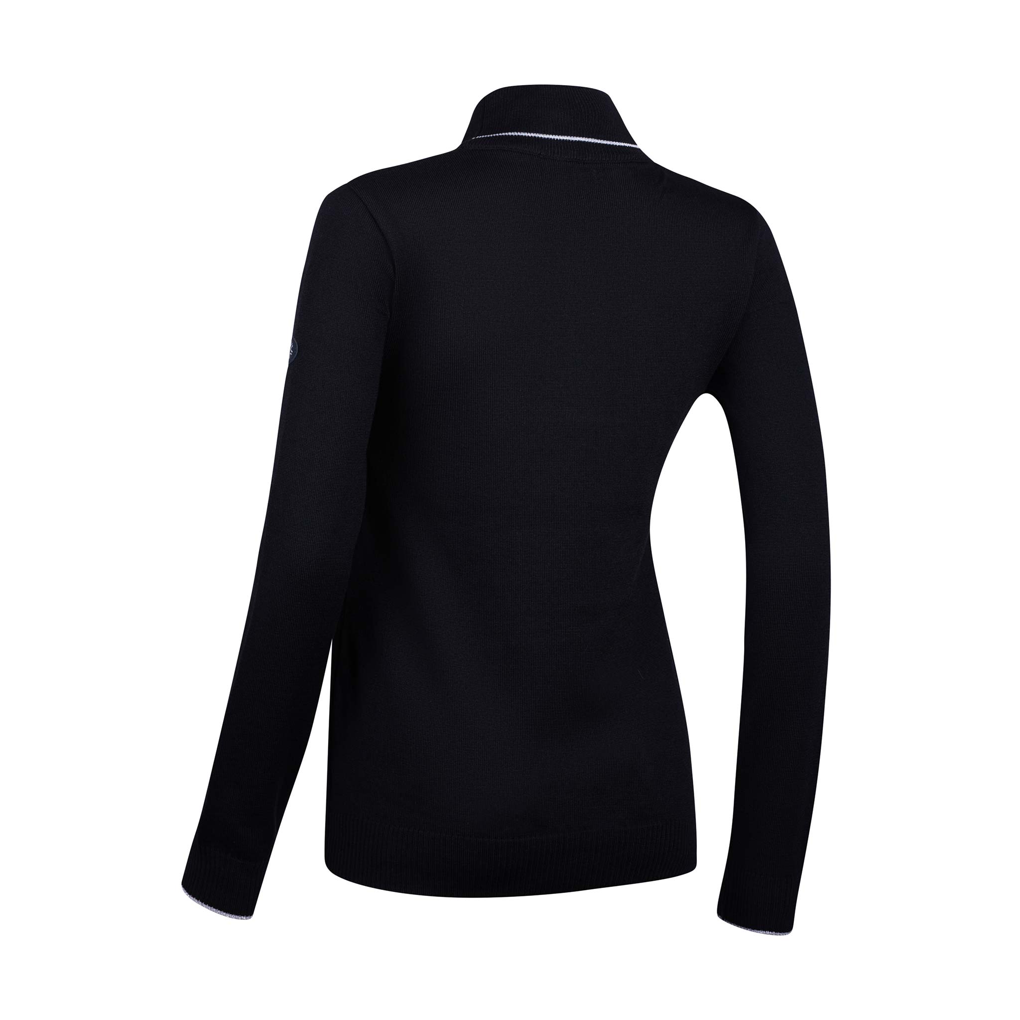 Reine Blanche Sweater in Black