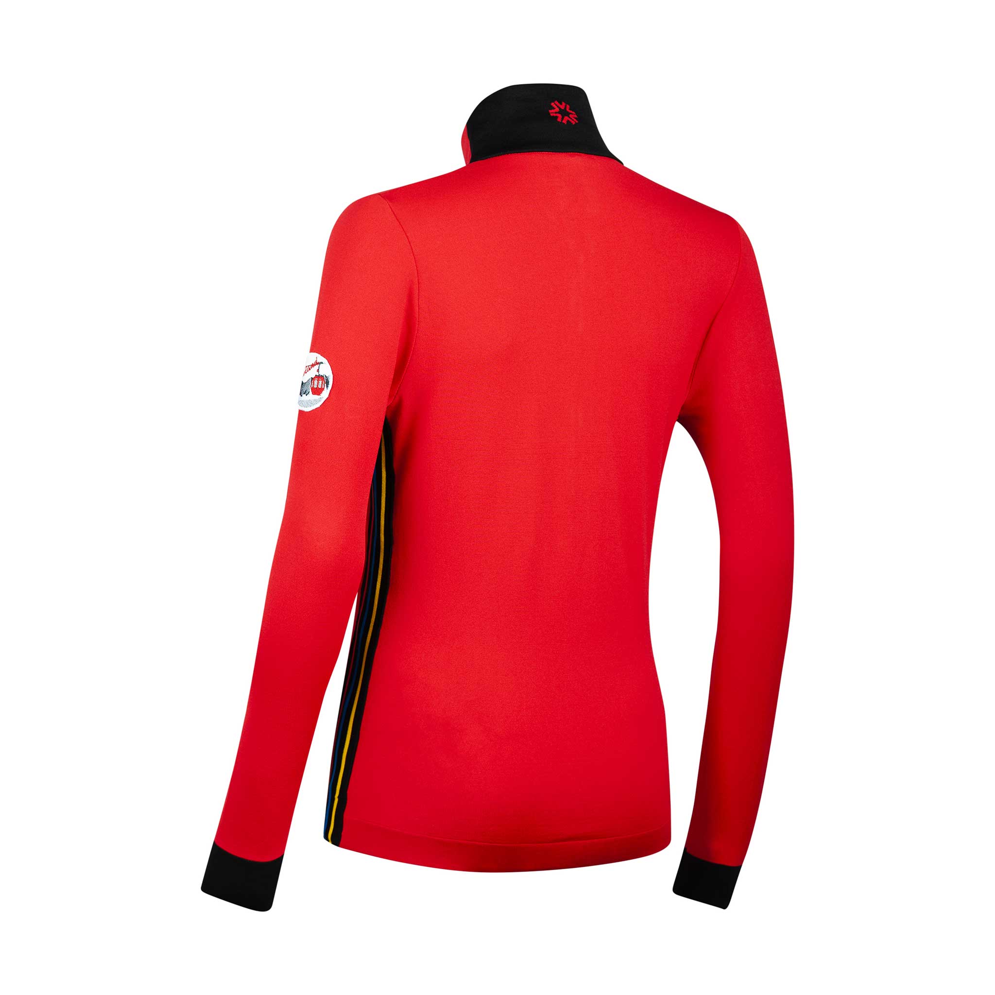 Vail Half Zip in Red