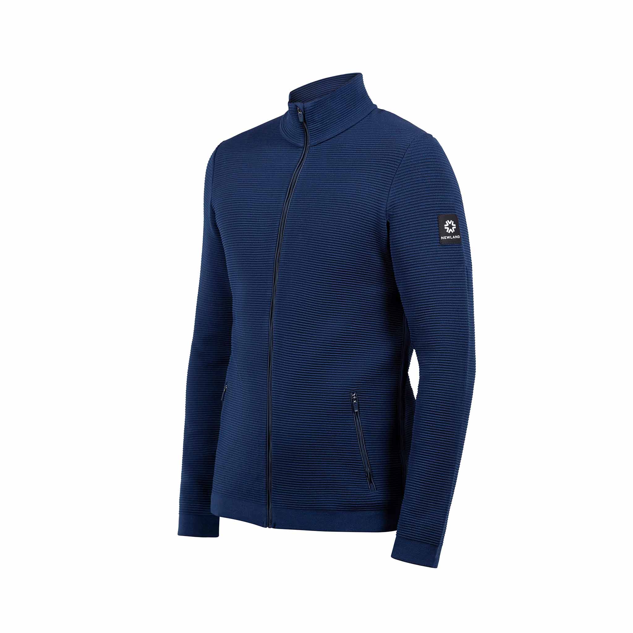 Valtournenche Full Zip in Navy
