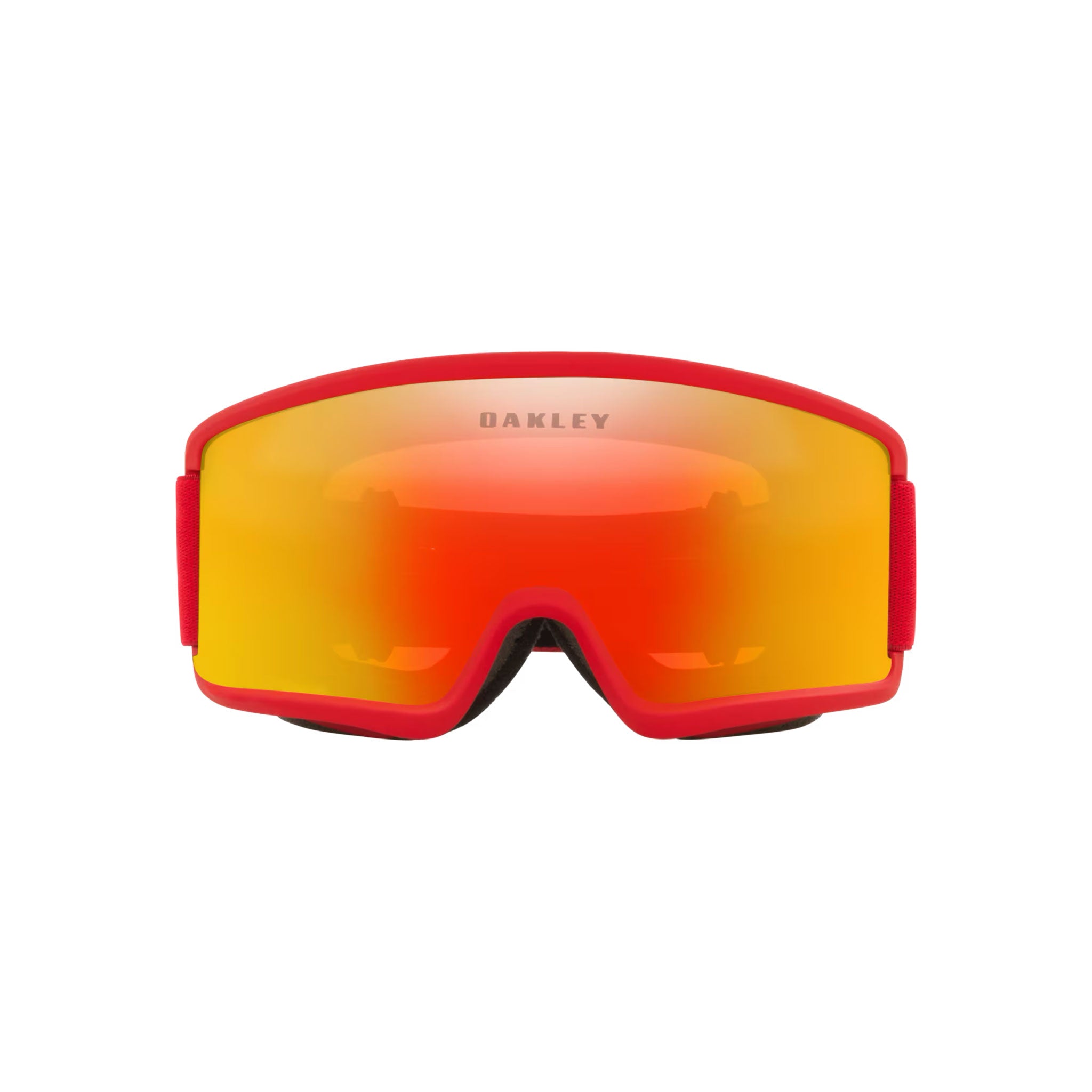 ski goggles london Target Line Junior Snow Goggles in Fire/Red by Oakley