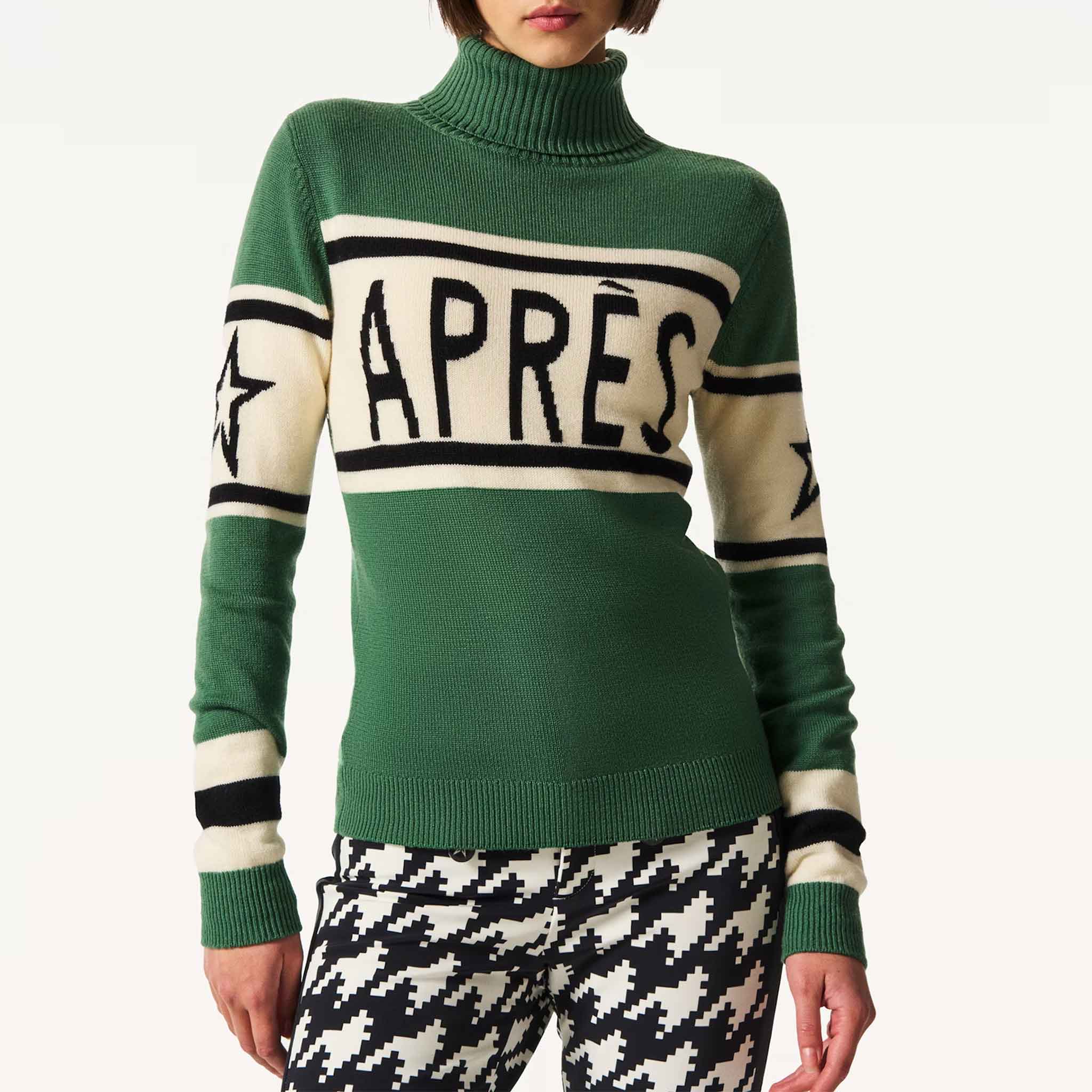 Apres II Sweater in Parisian Green