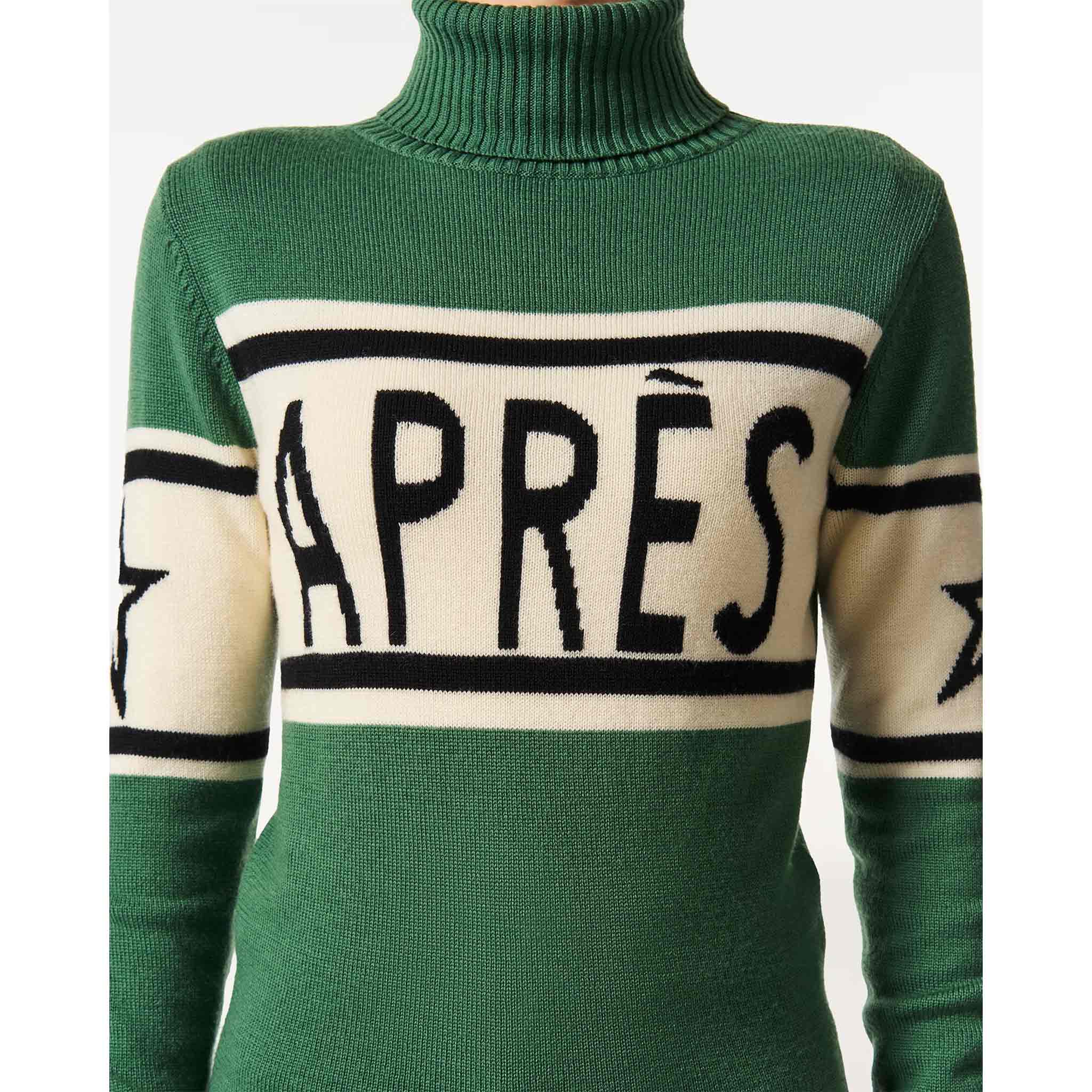 Apres II Sweater in Parisian Green