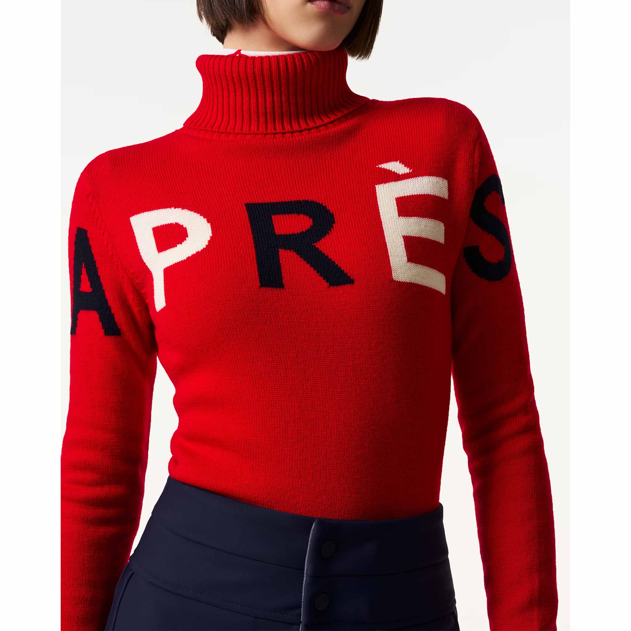 Apres II Sweater in Red