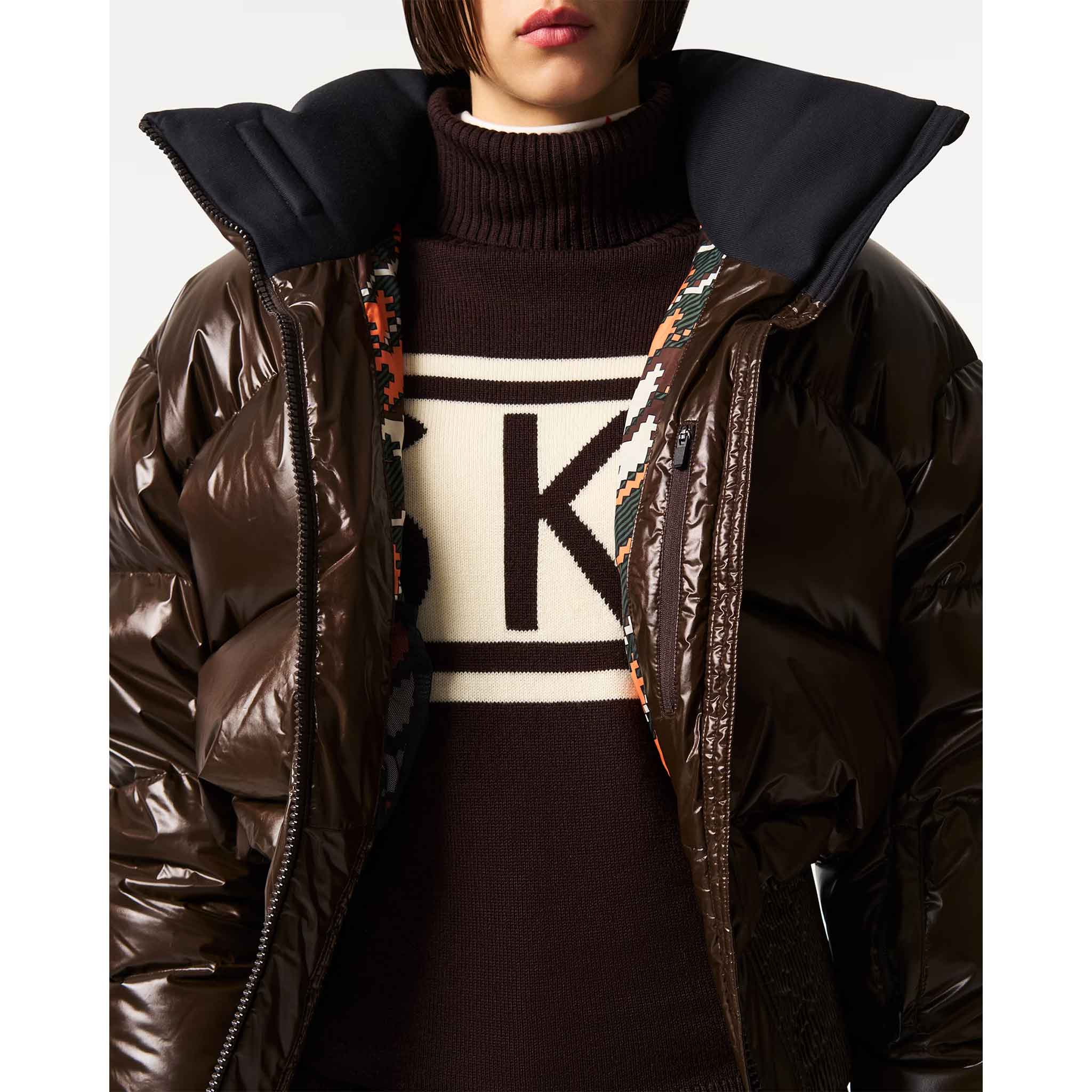 Auretta Ski Jacket in Chocolate