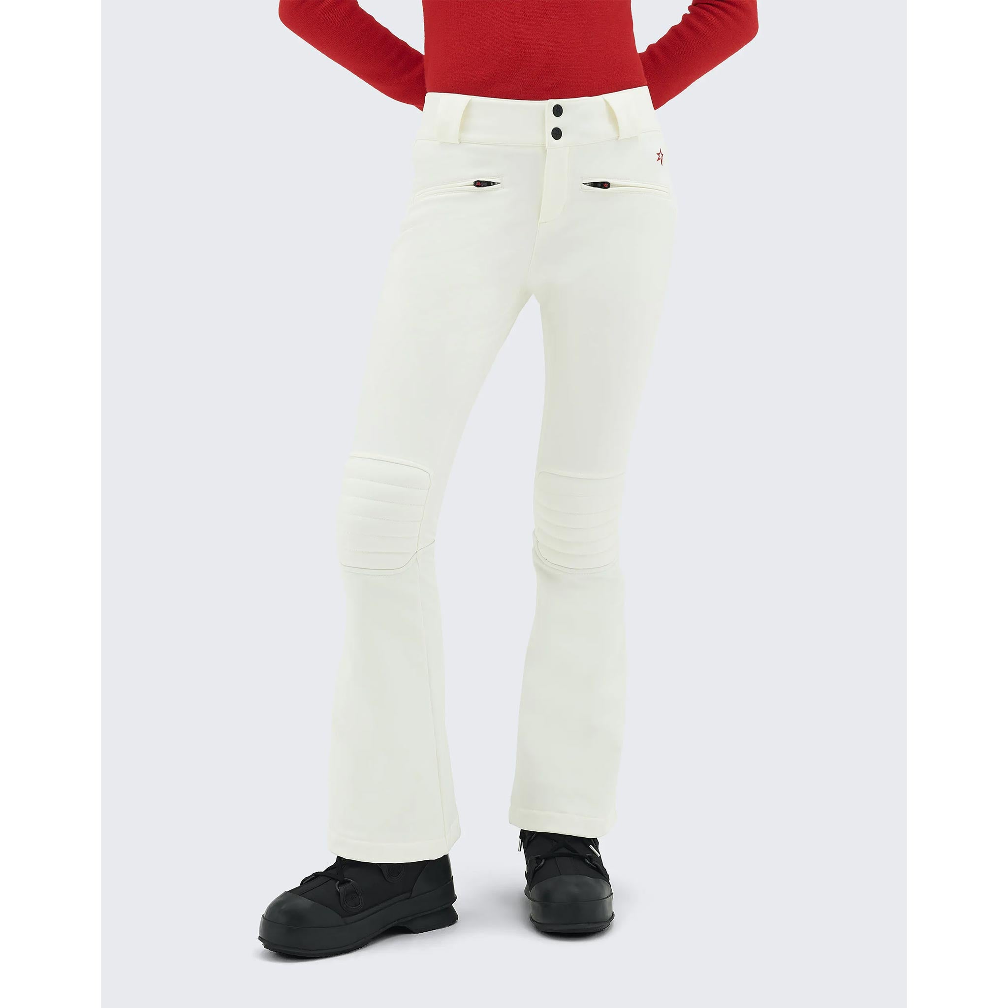 Aurora Flare Pant in Snow White