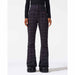 Aurora High Waist Flare Pant in Black Houndstooth - London Ski Co.