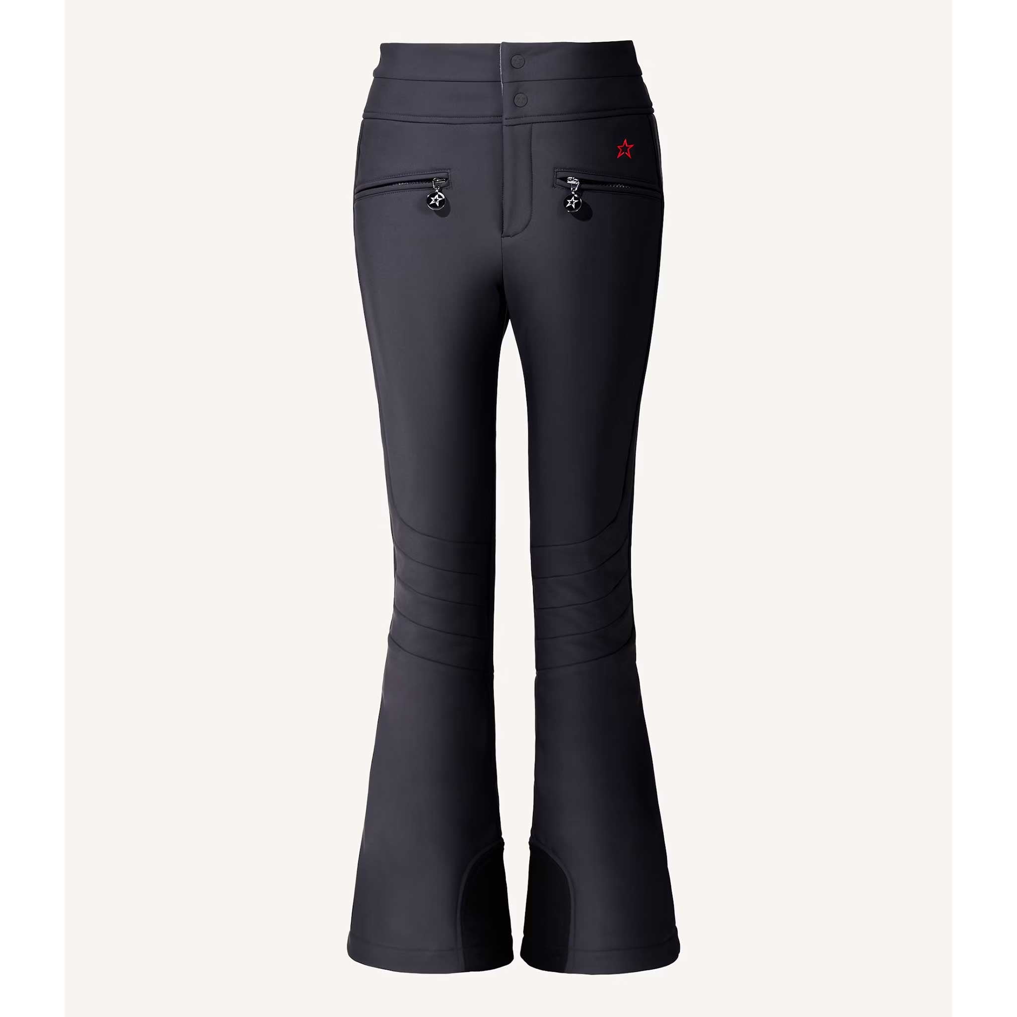 Aurora High Waist Flare Pant in Black - London Ski Co.