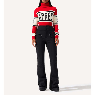 Aurora High Waist Flare Pant in Black - London Ski Co.