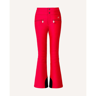 Aurora High Waist Flare Pant in Red - London Ski Co.