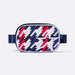 Star Bum Bag in Houndstooth - London Ski Co.