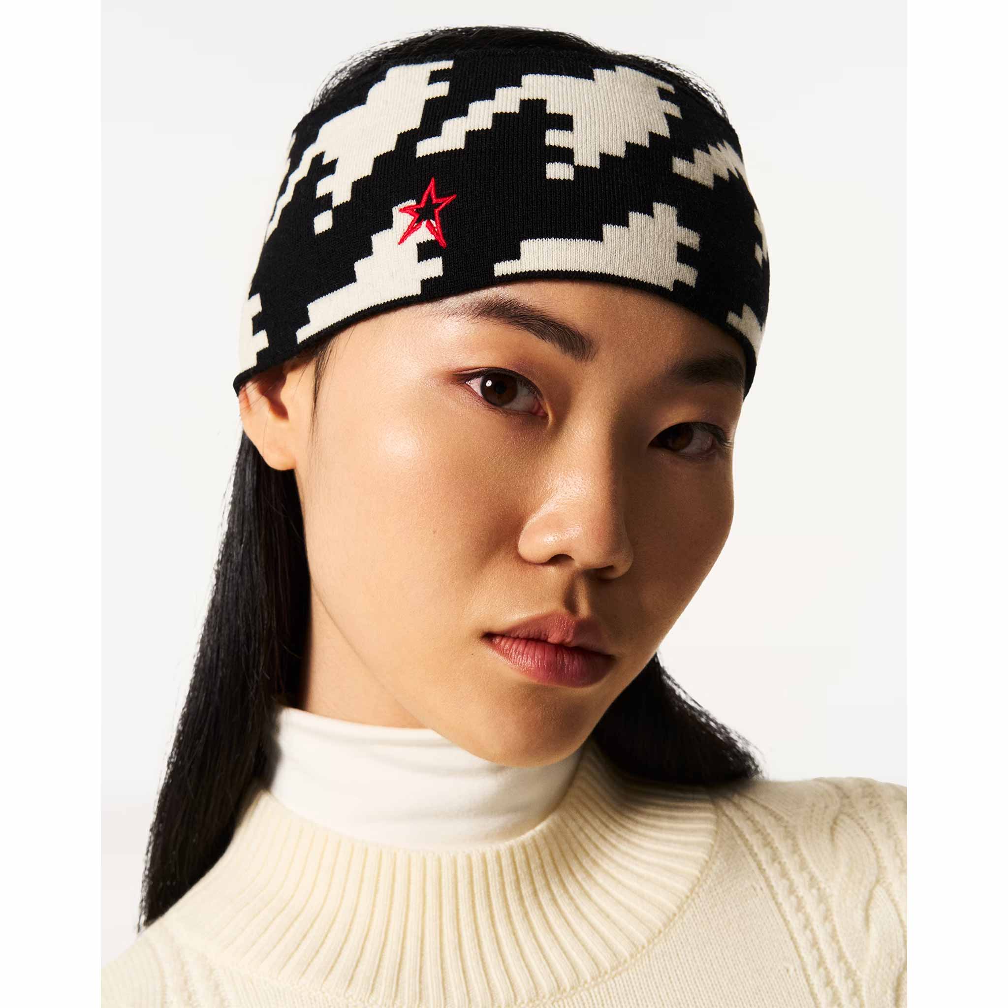 Headband in Houndstooth