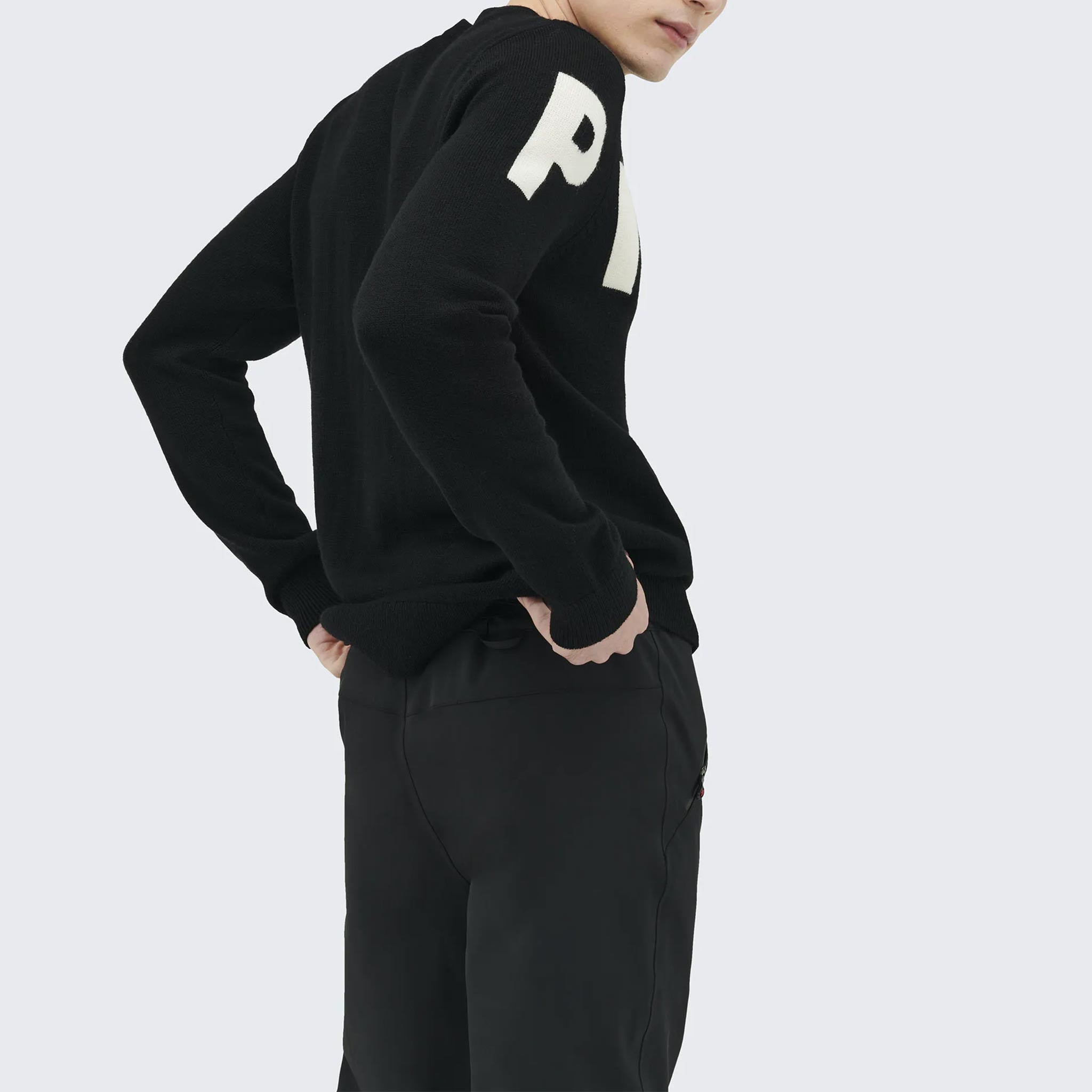 Piste Sweater in Black