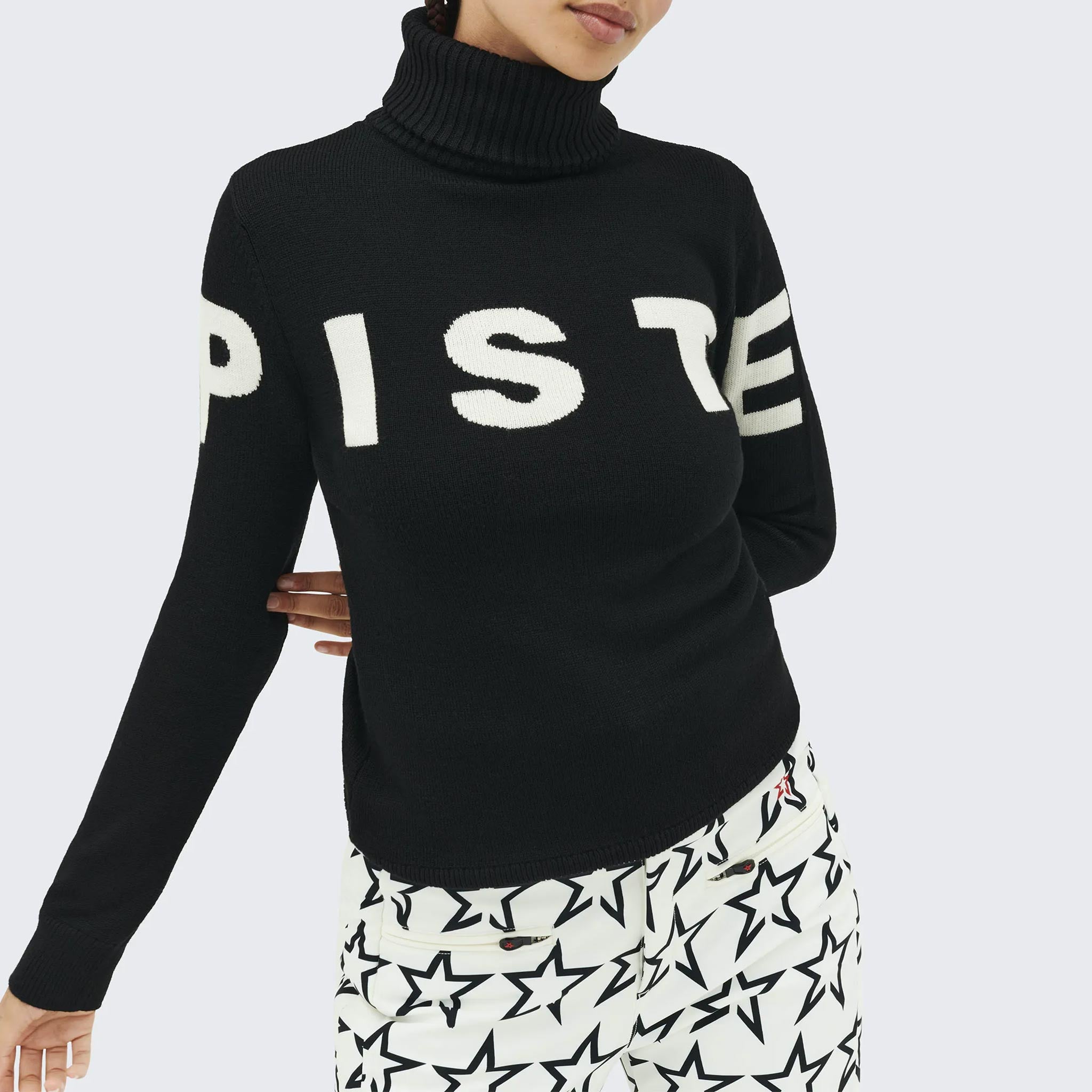 Piste II Sweater in Black