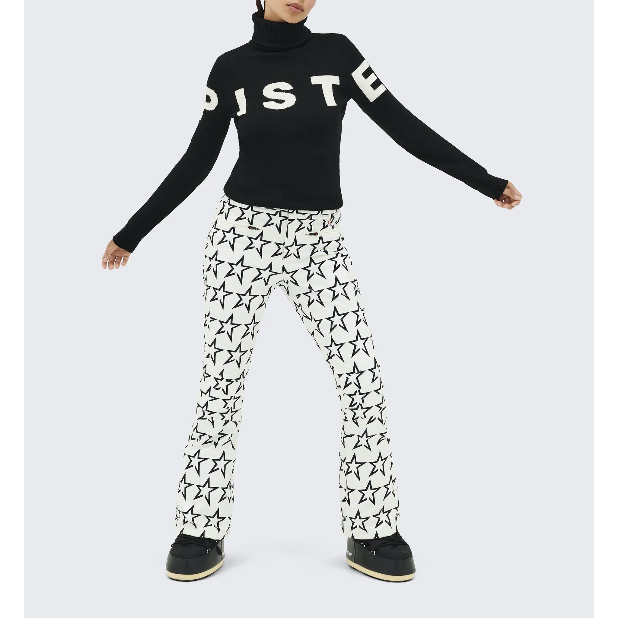 Piste II Sweater in Black