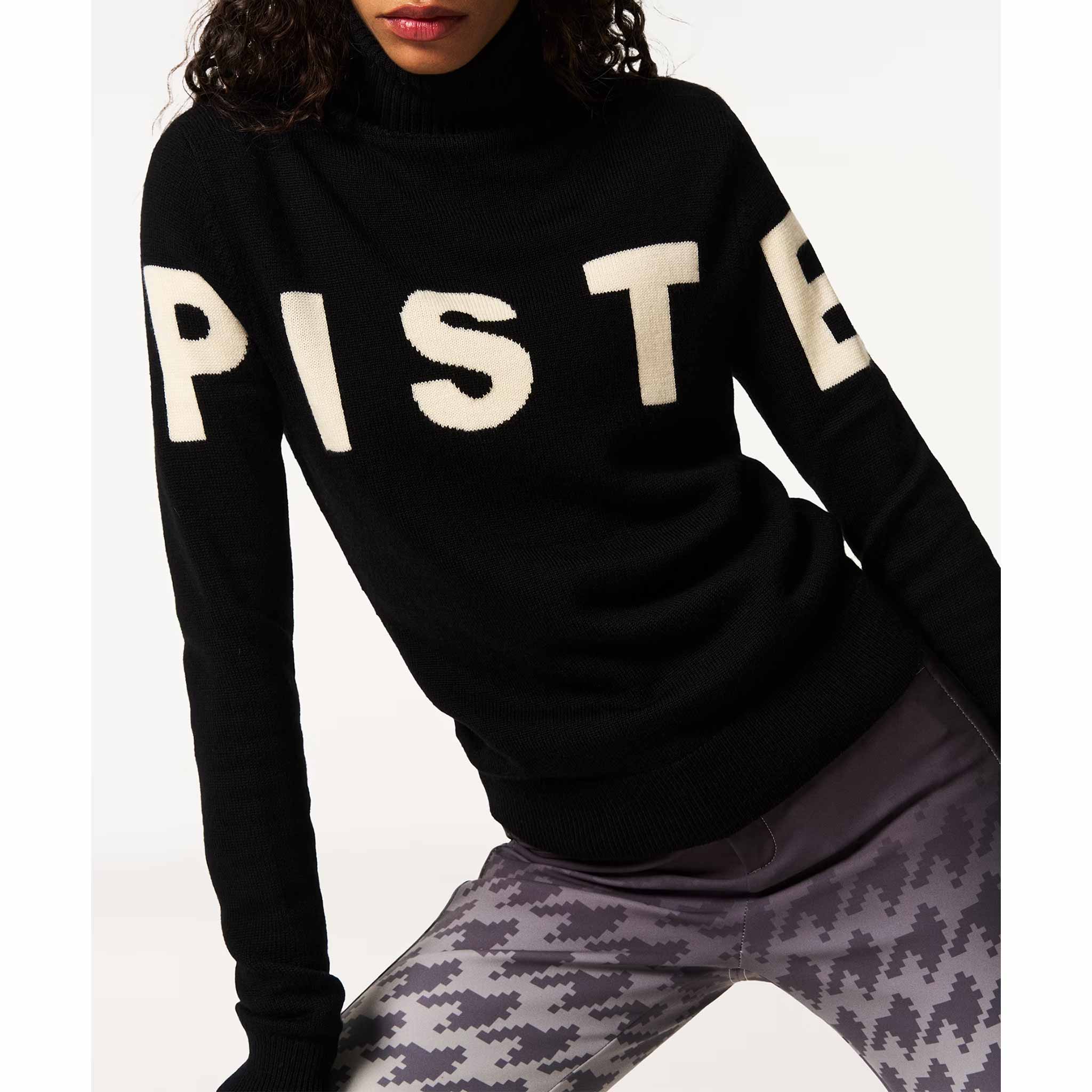 Piste II Sweater in Black