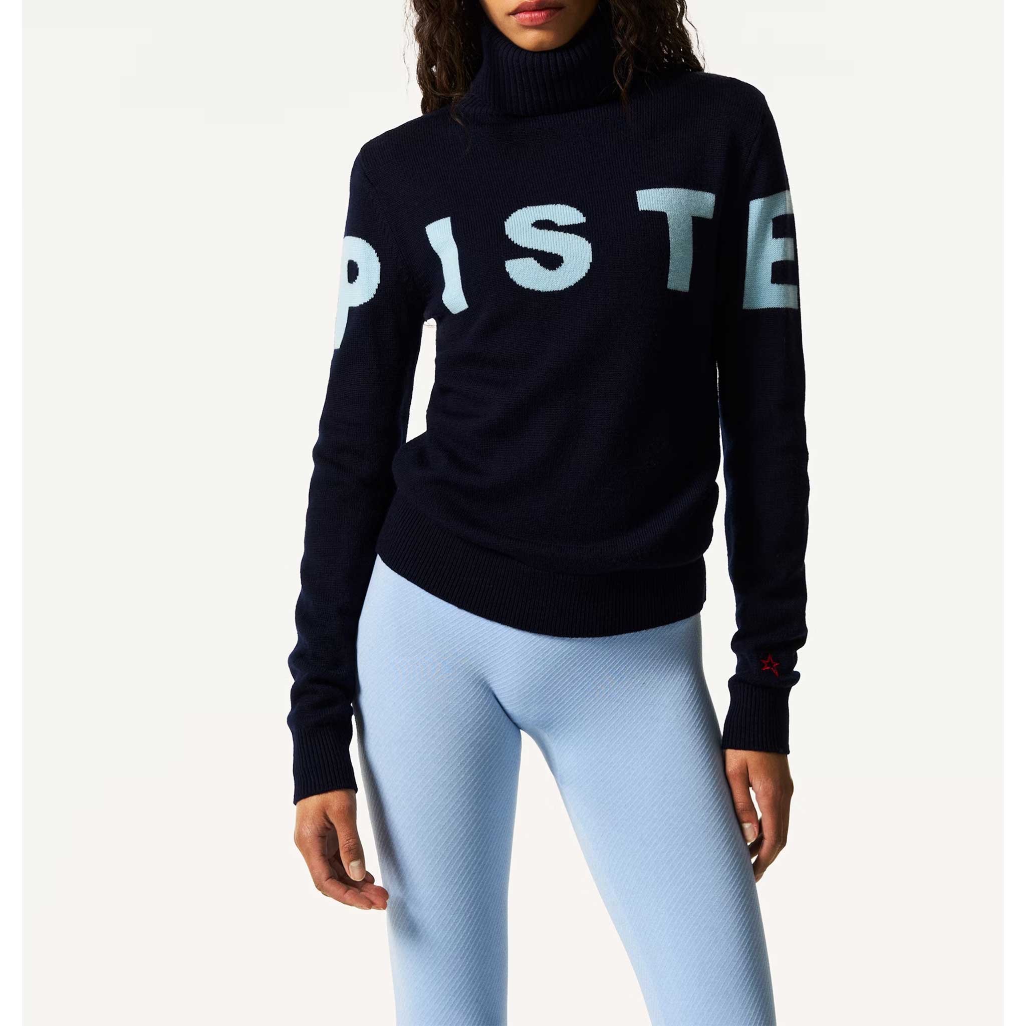 Piste II Sweater in Navy