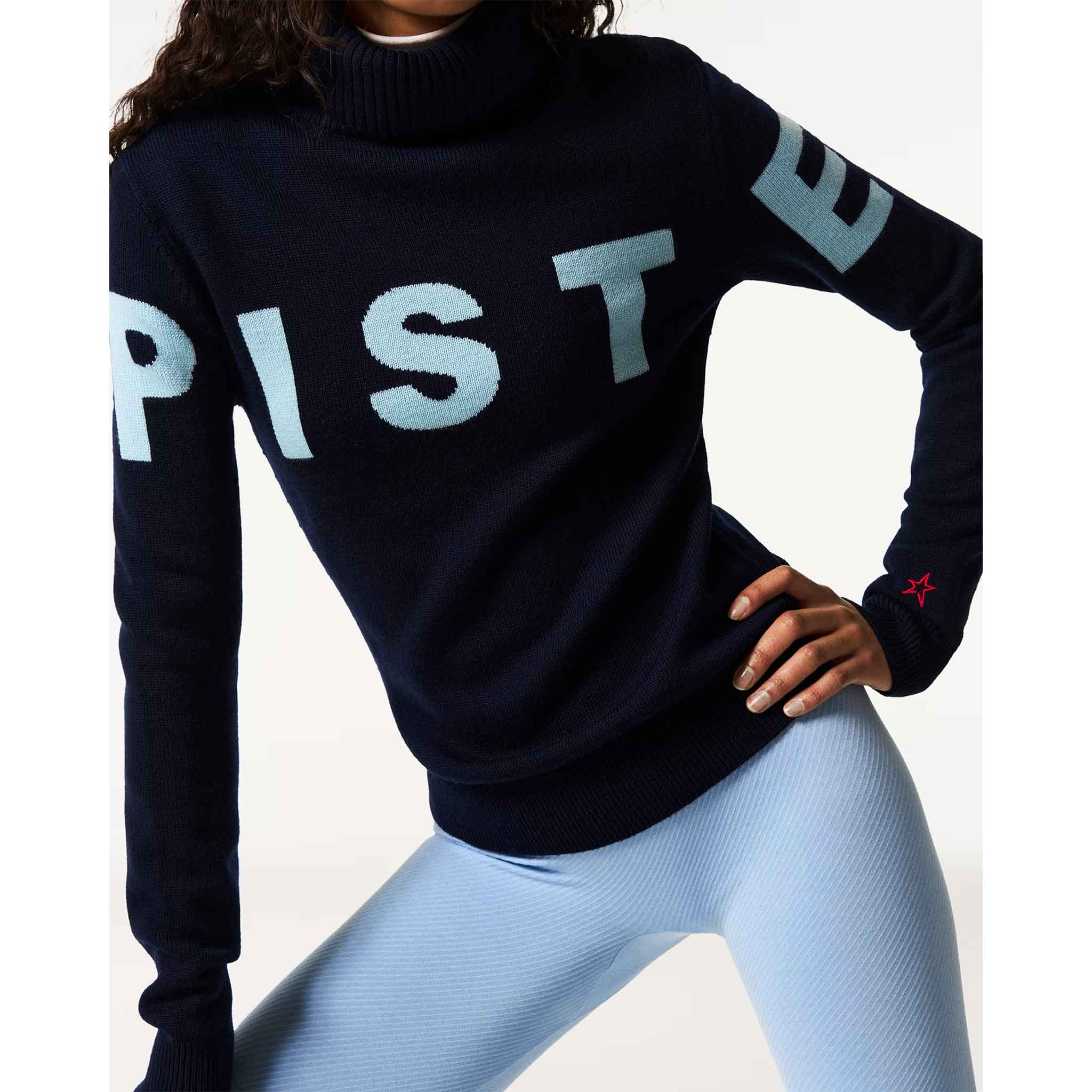 Piste II Sweater in Navy