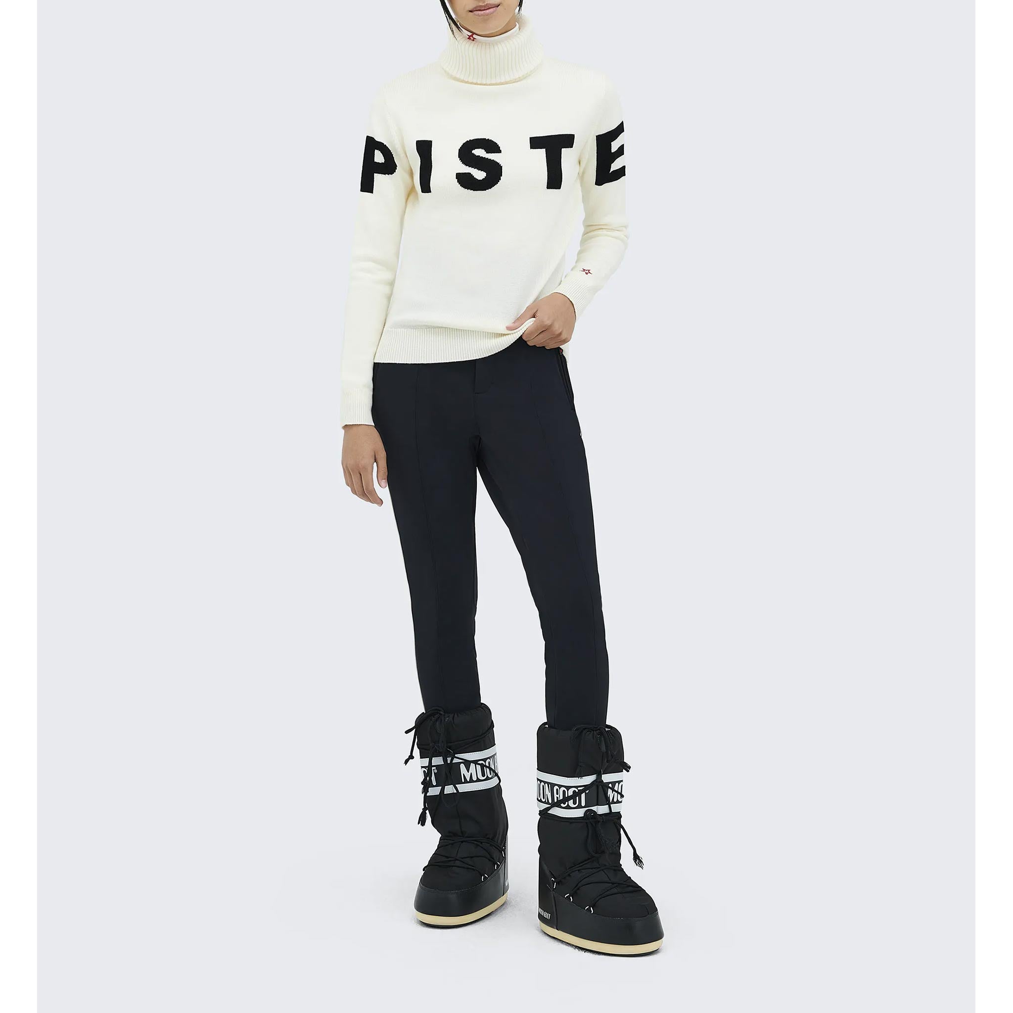 Piste II Sweater in Snow White
