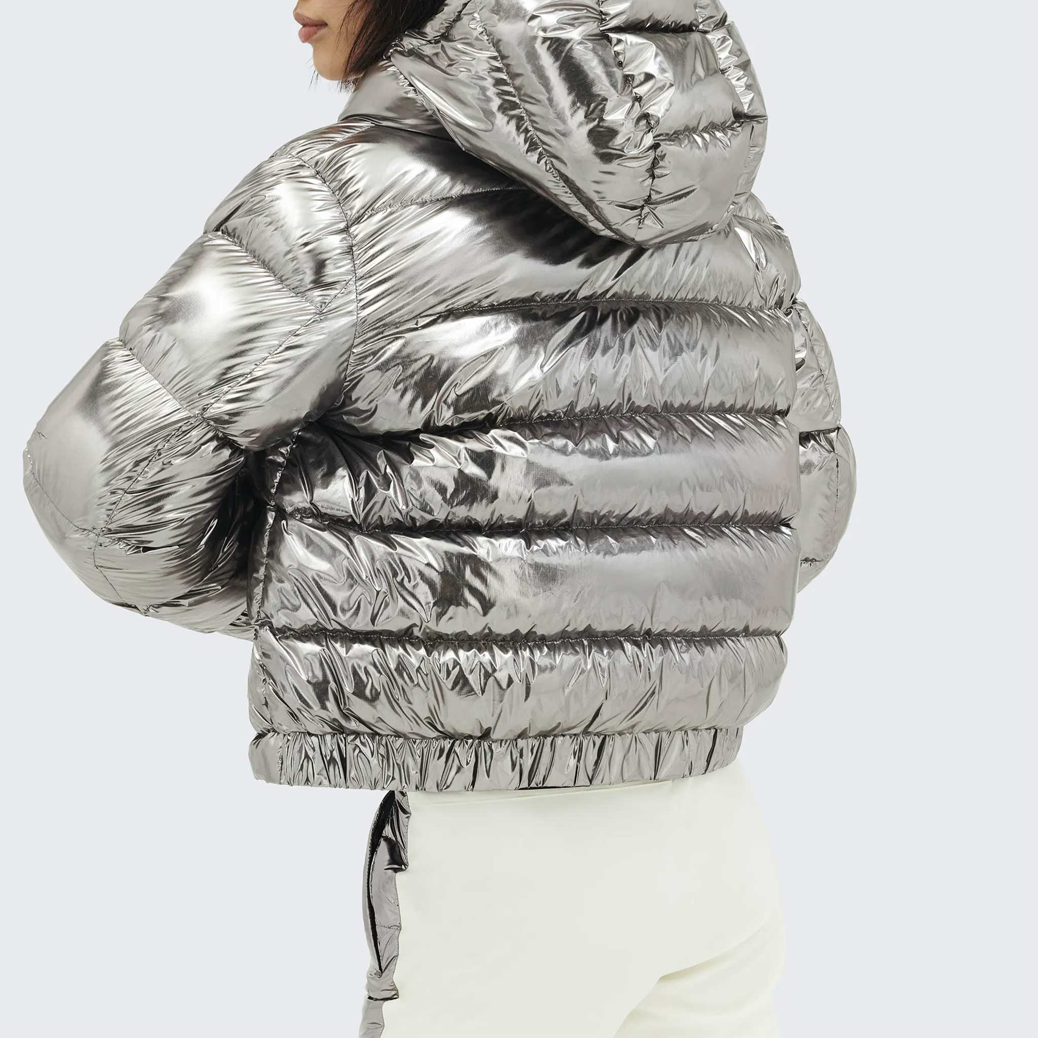 Polar Flare II Jacket in Silver Foil