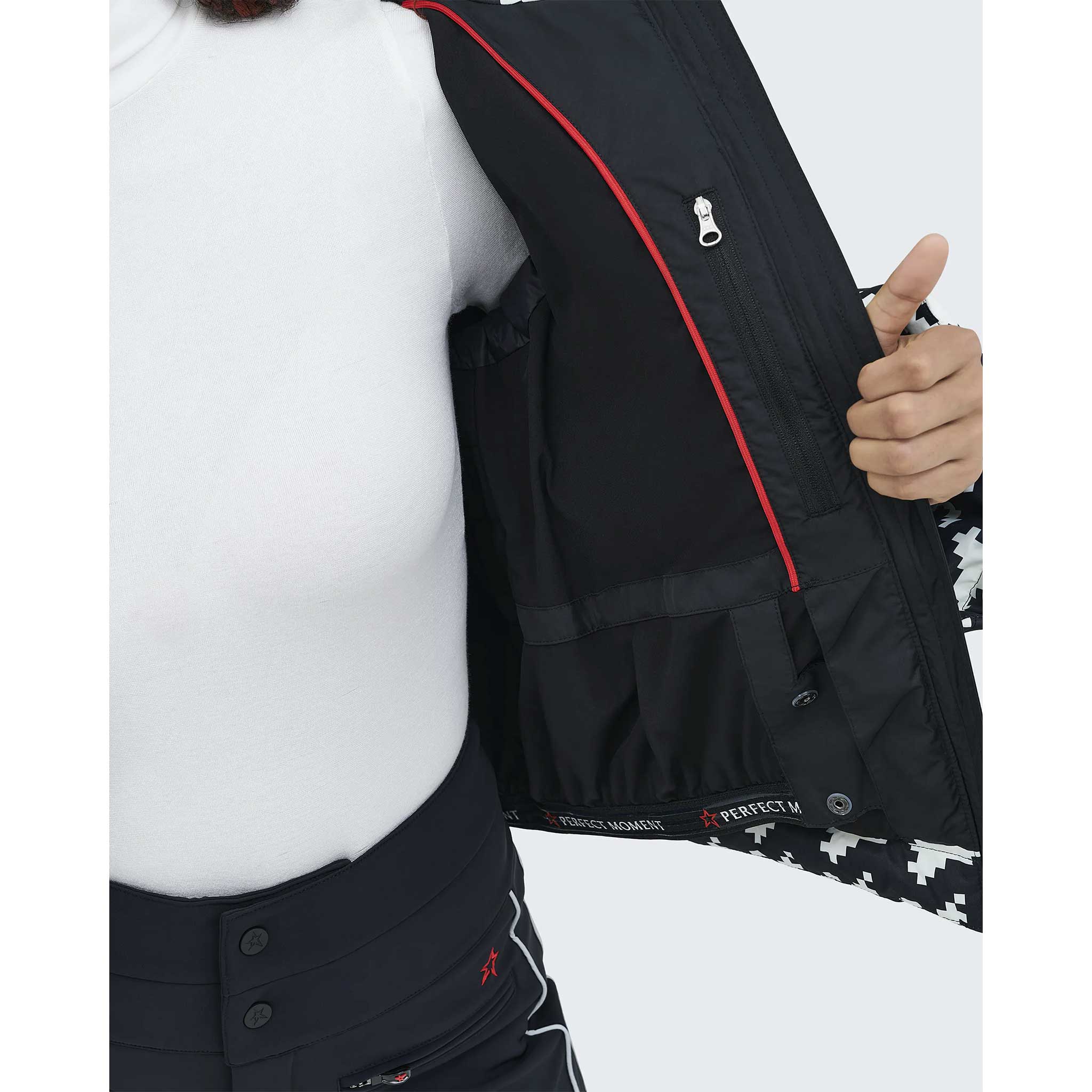 Polar Flare II Jacket in Houndstooth