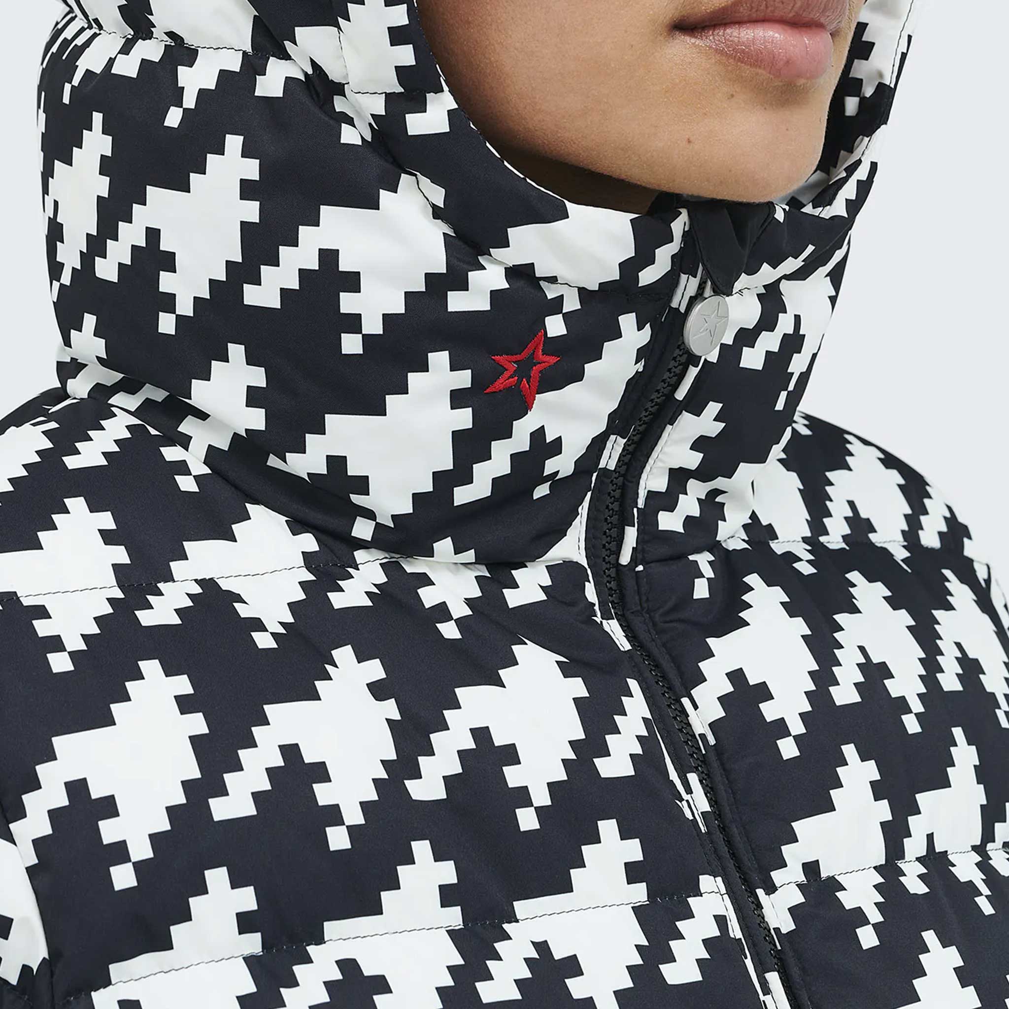 Polar Flare II Jacket in Houndstooth