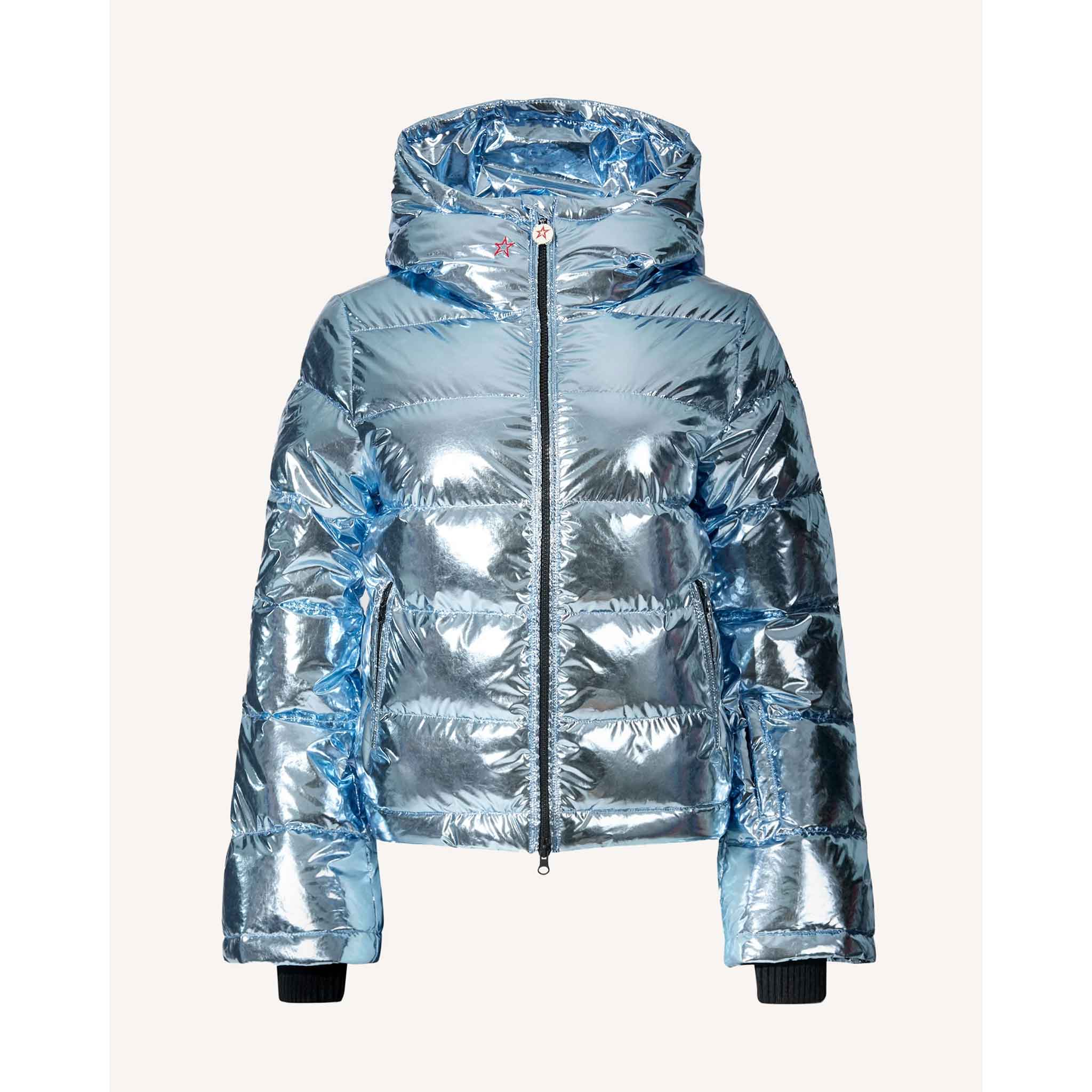 Polar Flare III Ski Jacket in Light Blue Foil