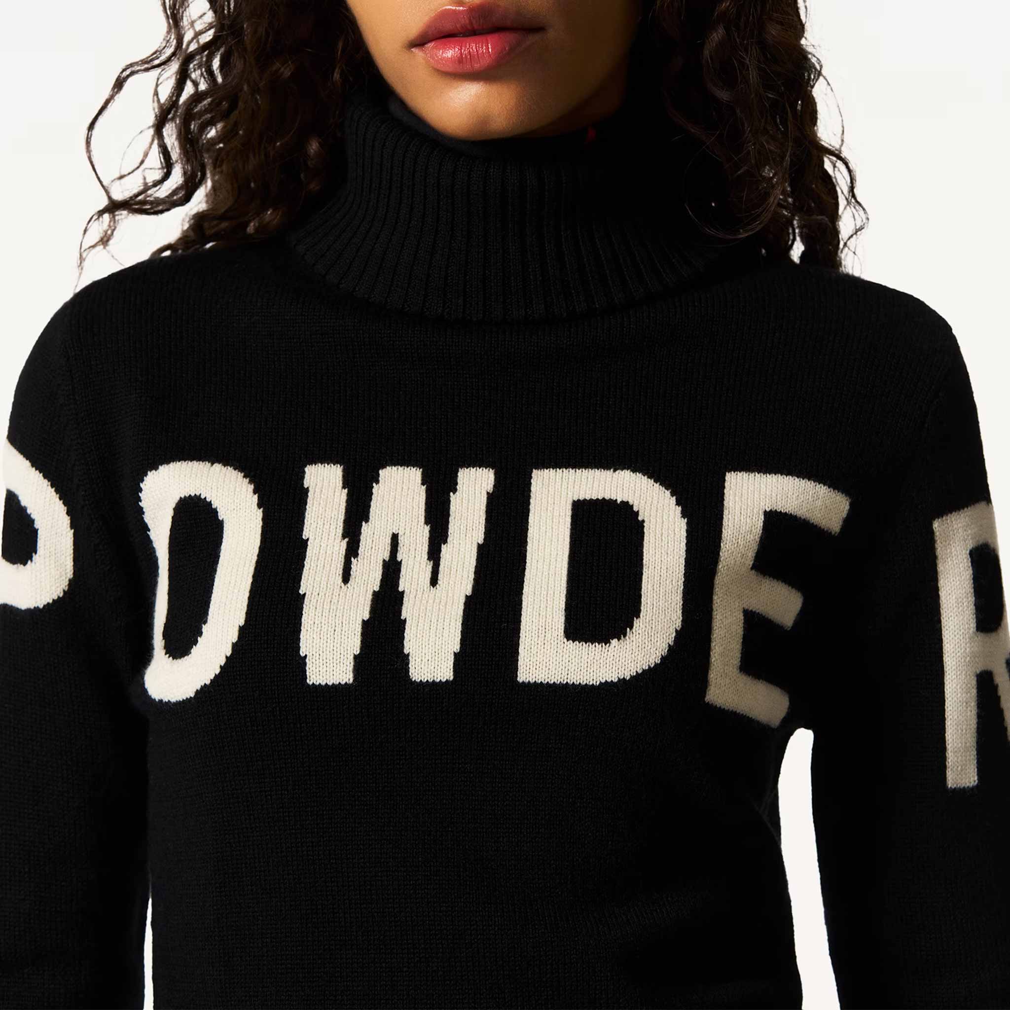 Powder II Sweater in Black