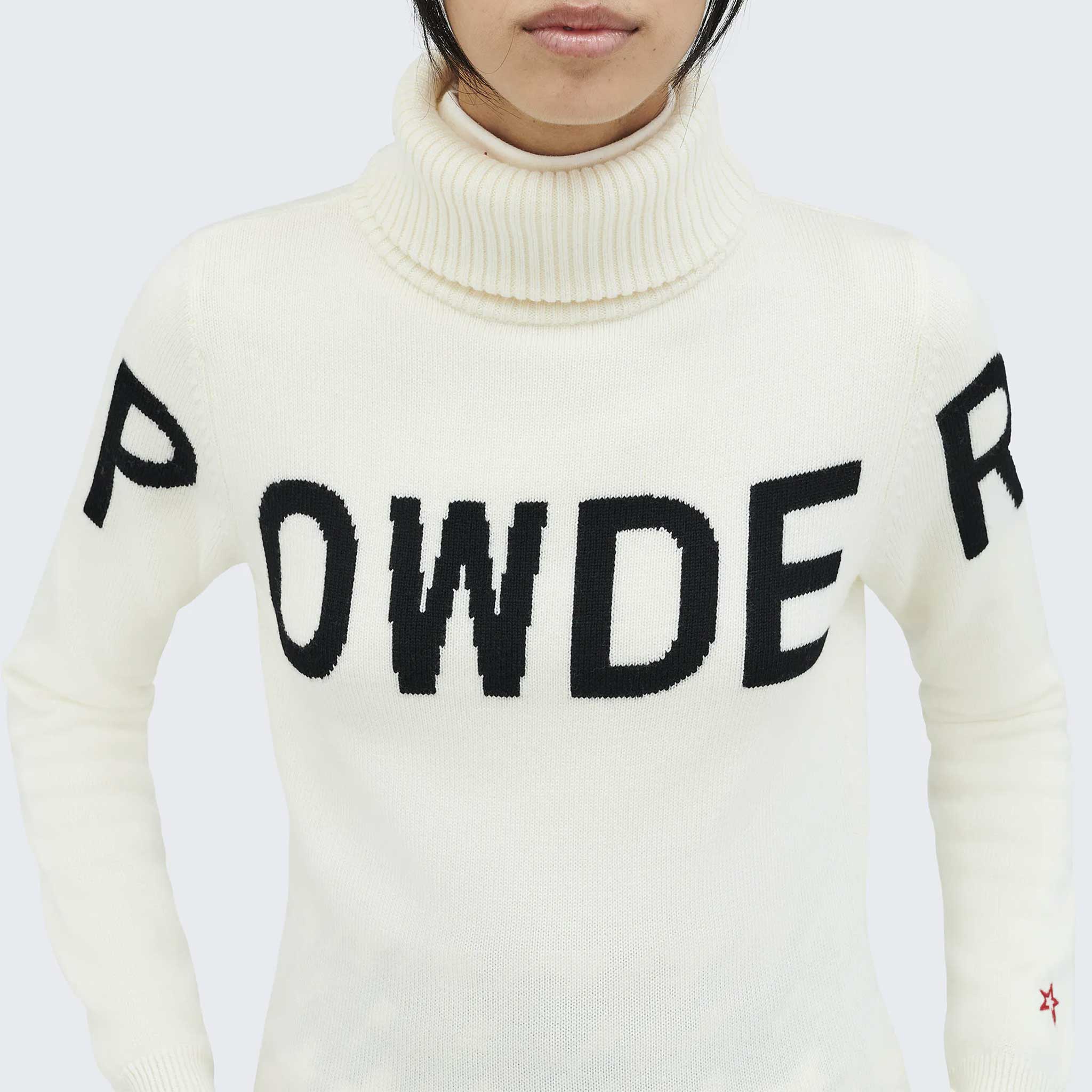Powder Sweater in Snow White