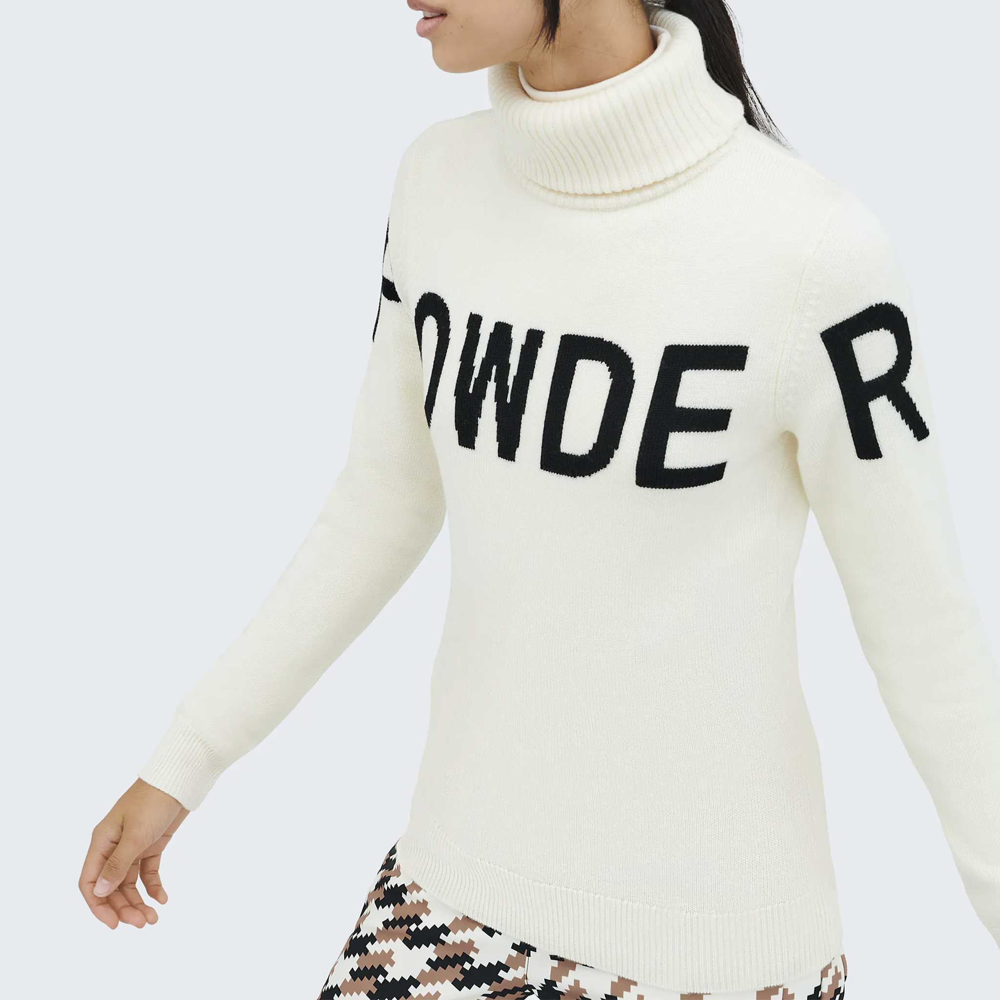 Powder Sweater in Snow White