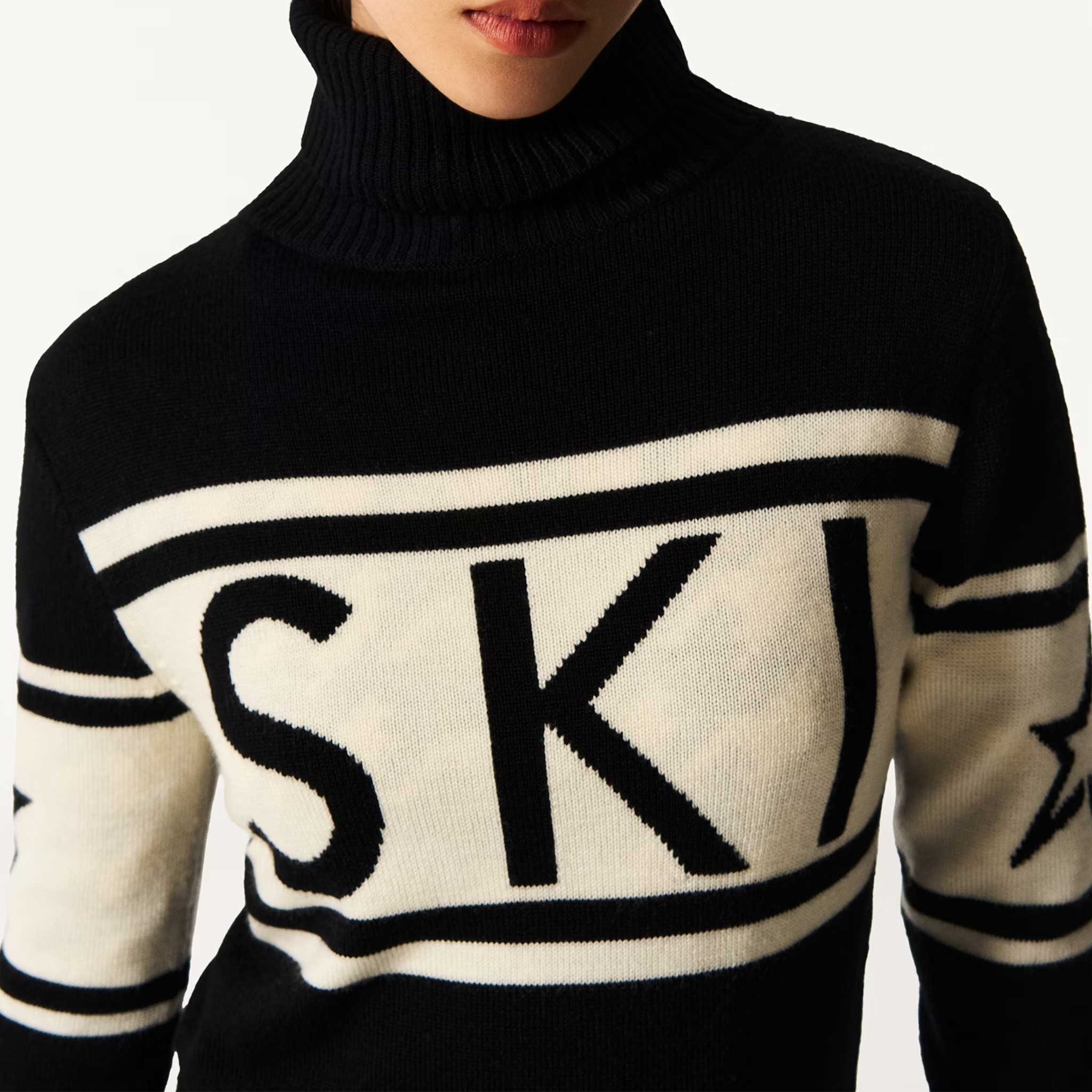 Schild Sweater in Black - London Ski Co.