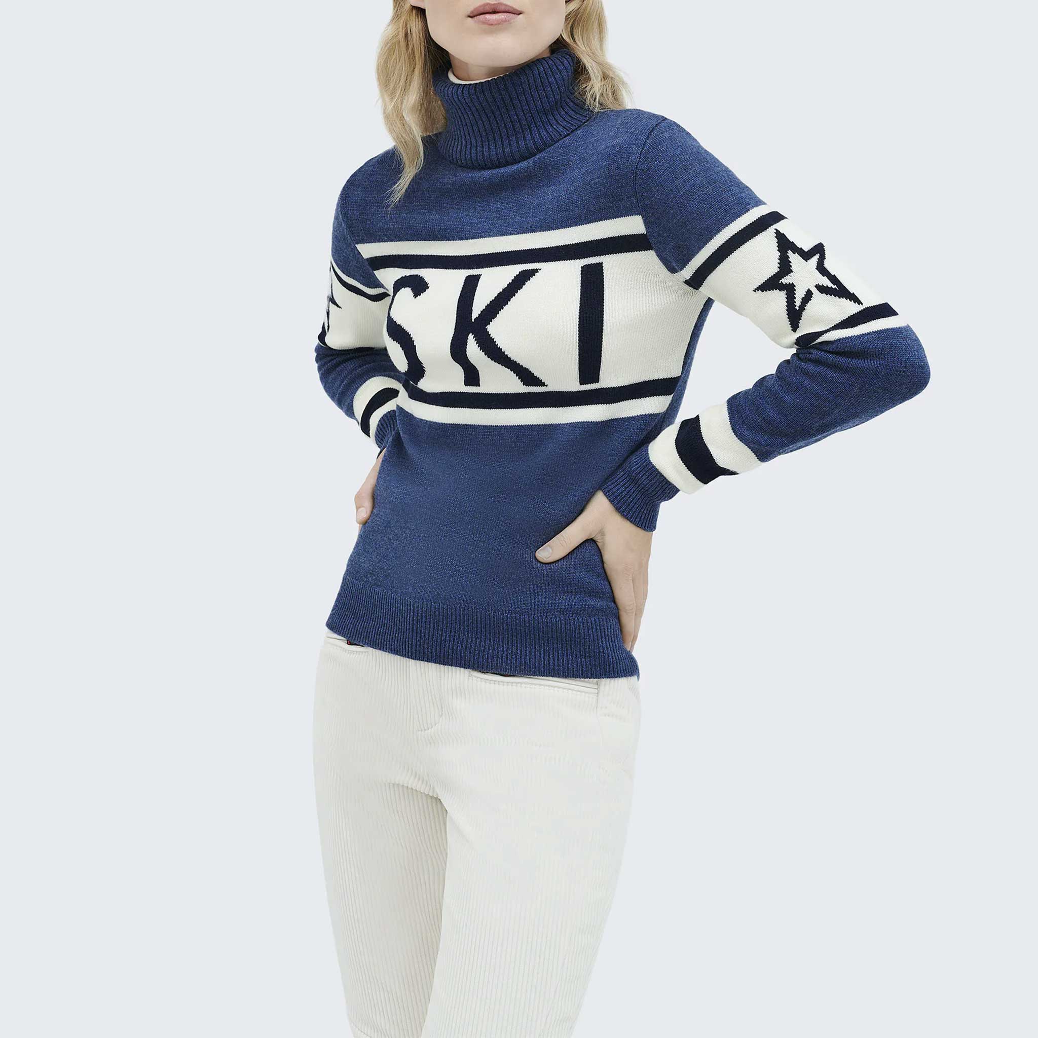 Schild Sweater in Denim