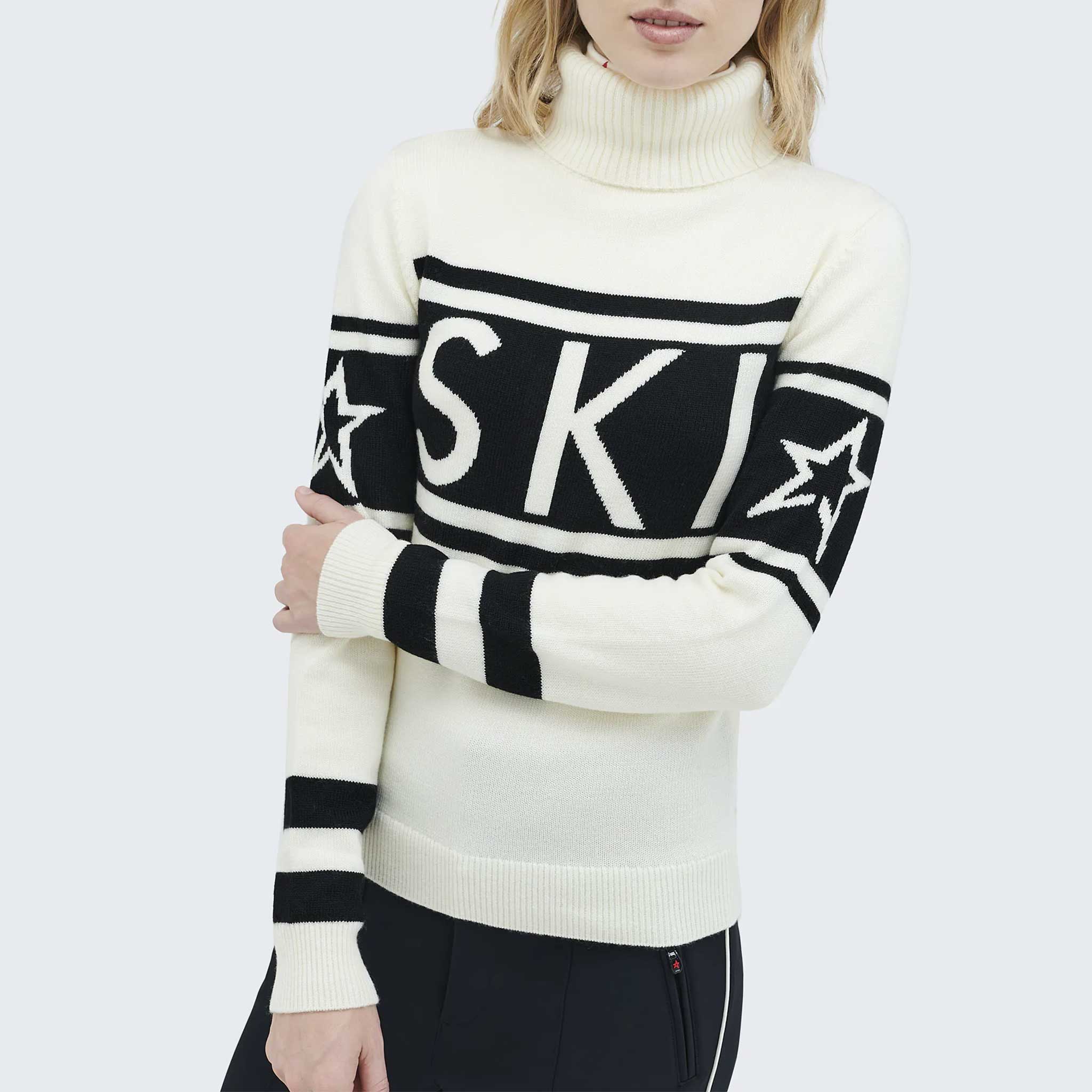 Schild Sweater in Snow White - London Ski Co.