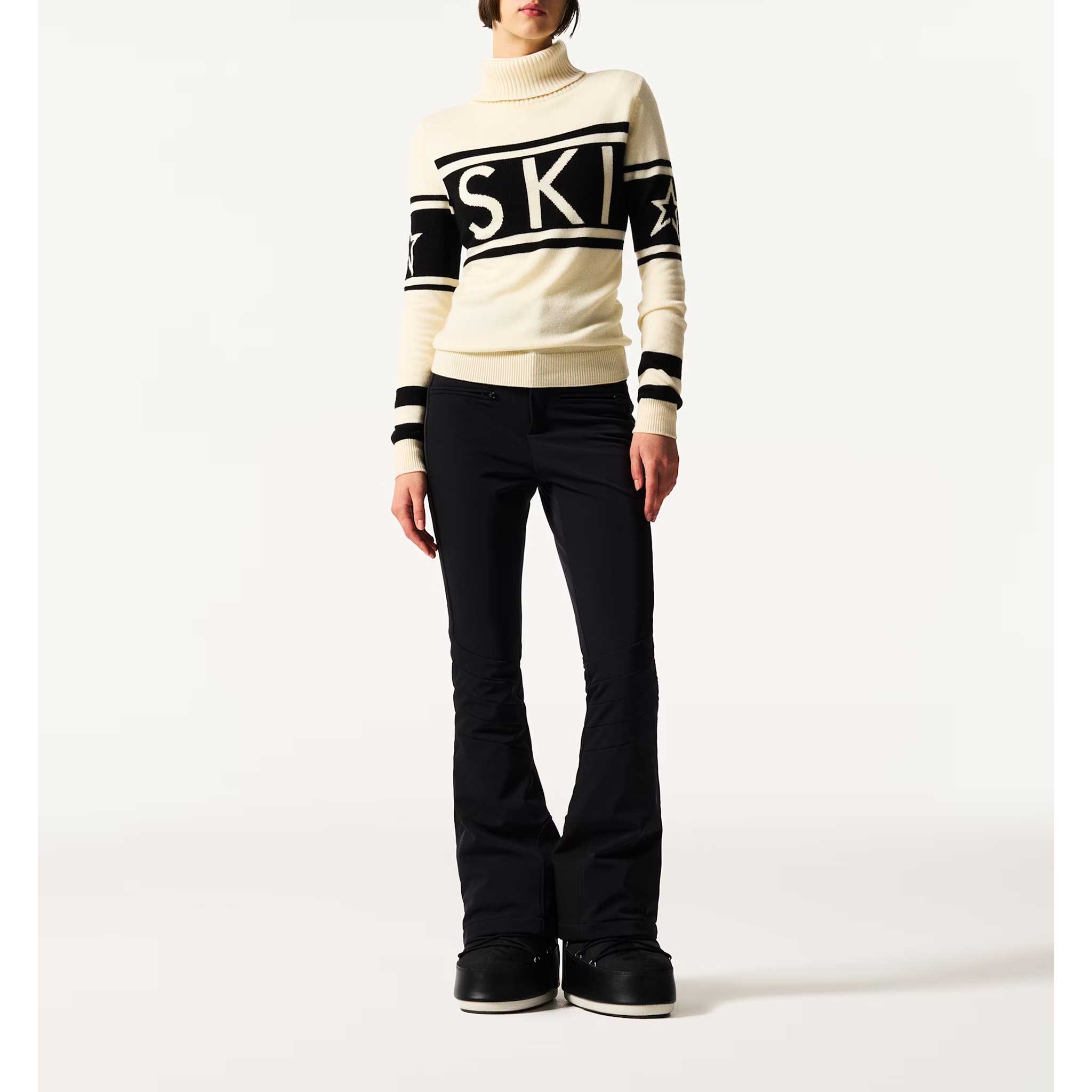 Schild Sweater in Snow White - London Ski Co.