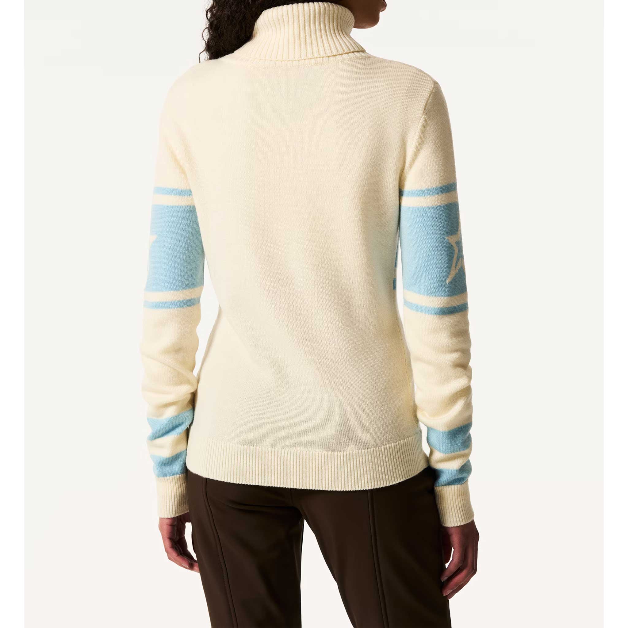 Schild Sweater in Snow White/Blue