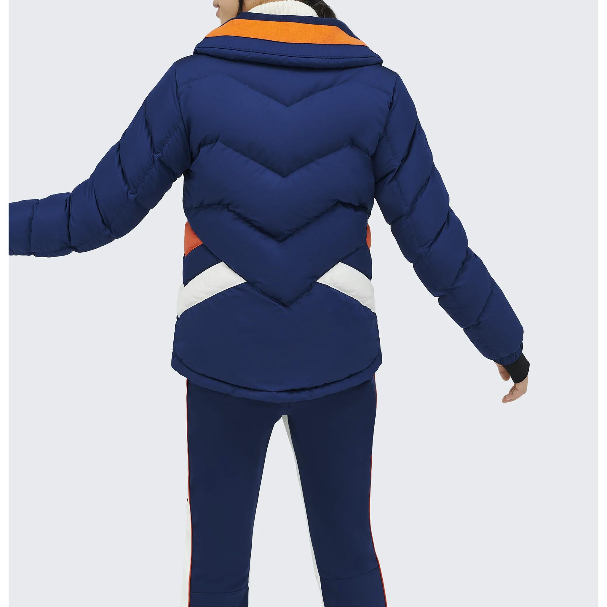 Ski Duvet Jacket in Navy