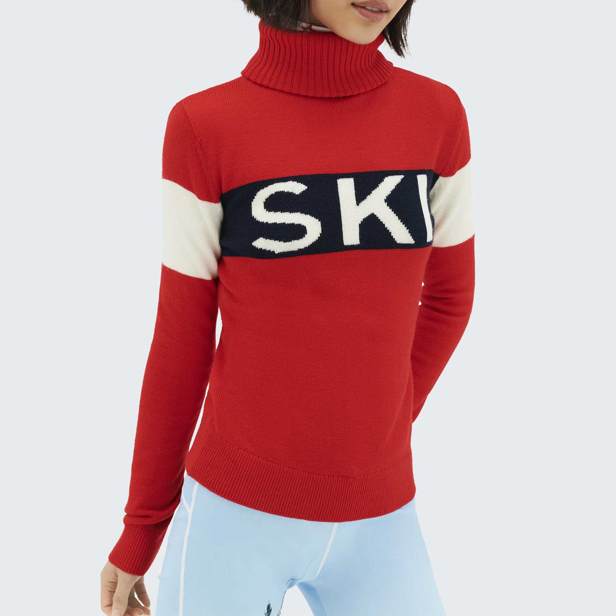 Ski II Sweater in Red